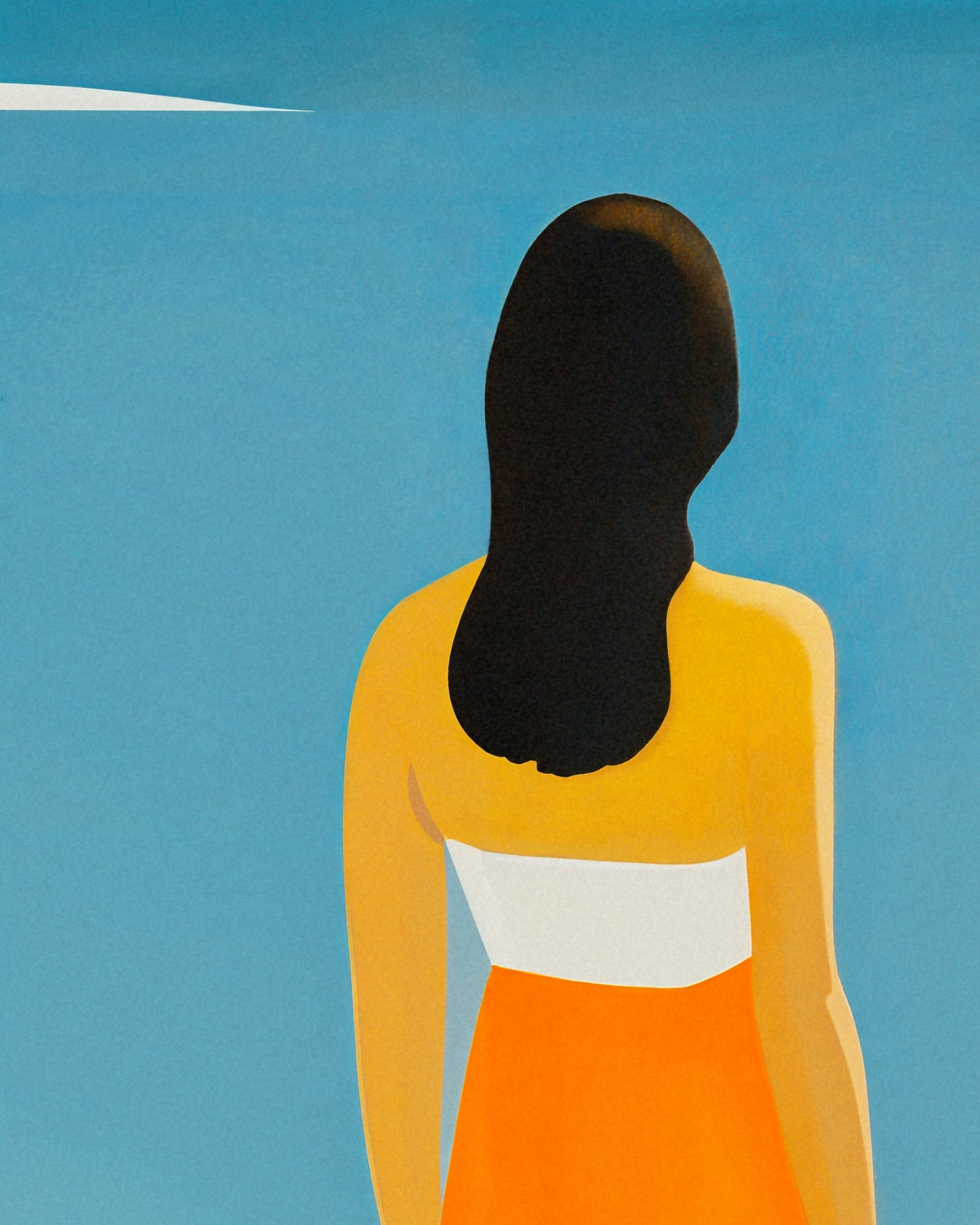 On the beach, posters collection