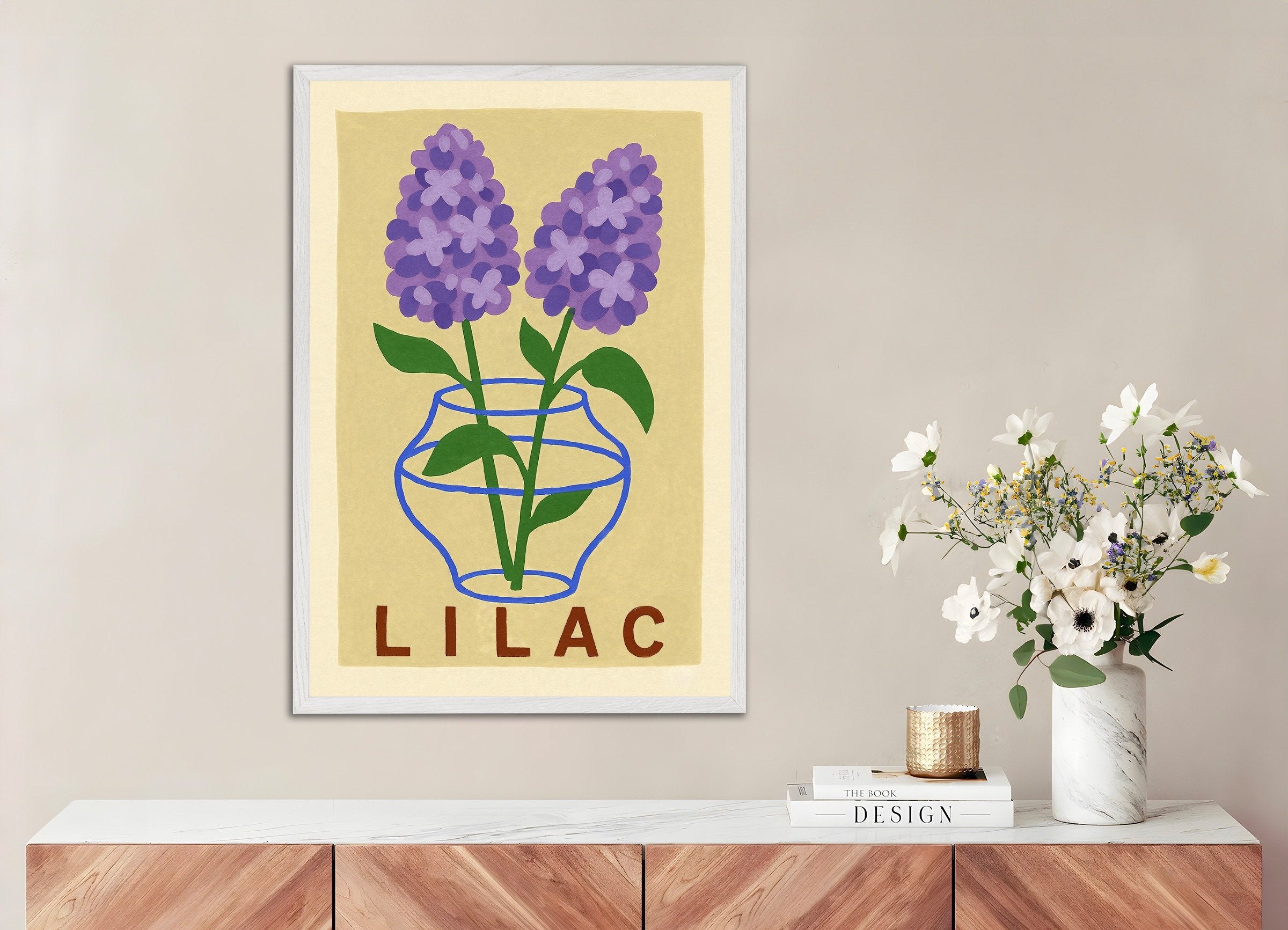 Syrenblommor - Poster