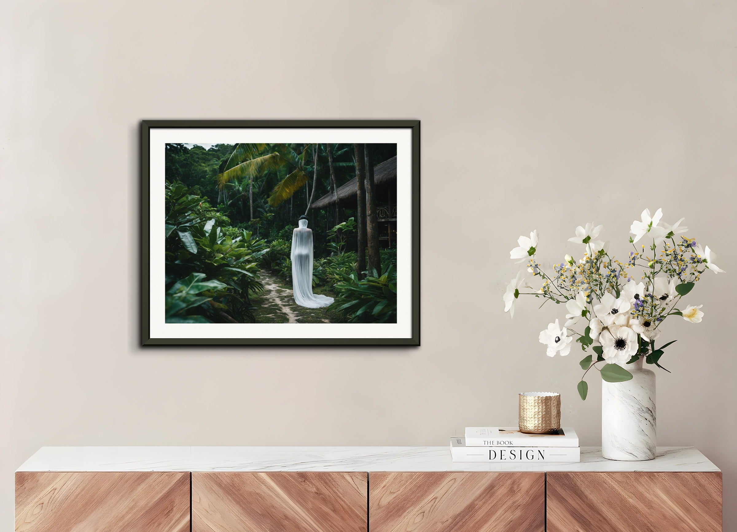 Poster with metal frame: Realistic photography,