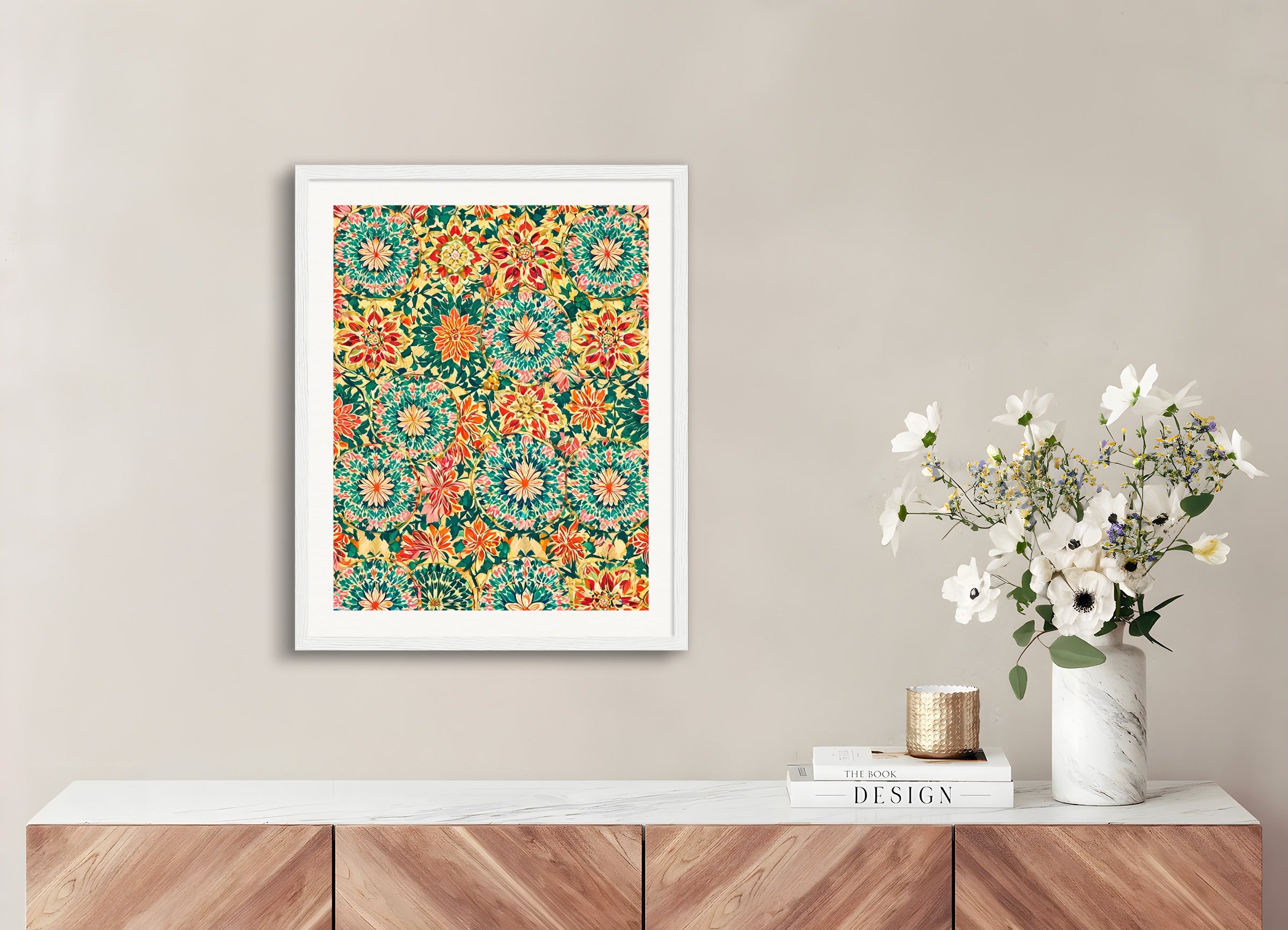 Poster with wood frame: Beatrix Potter,