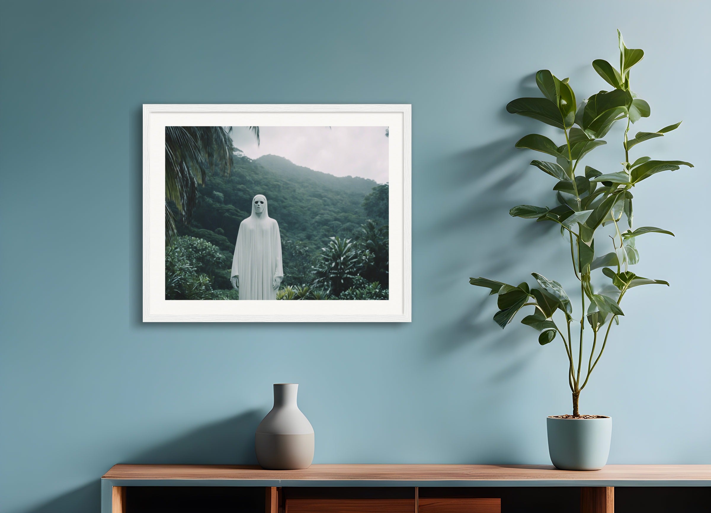 Poster with wood frame: Cinematic,