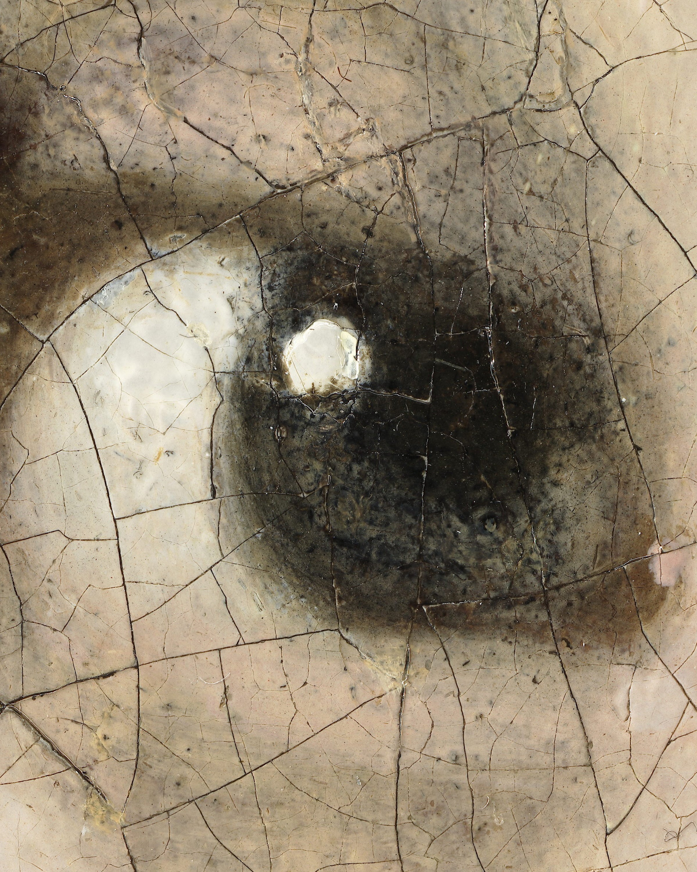 Irisen – detalj från Vermeers Flicka med pärlörhänge - Poster