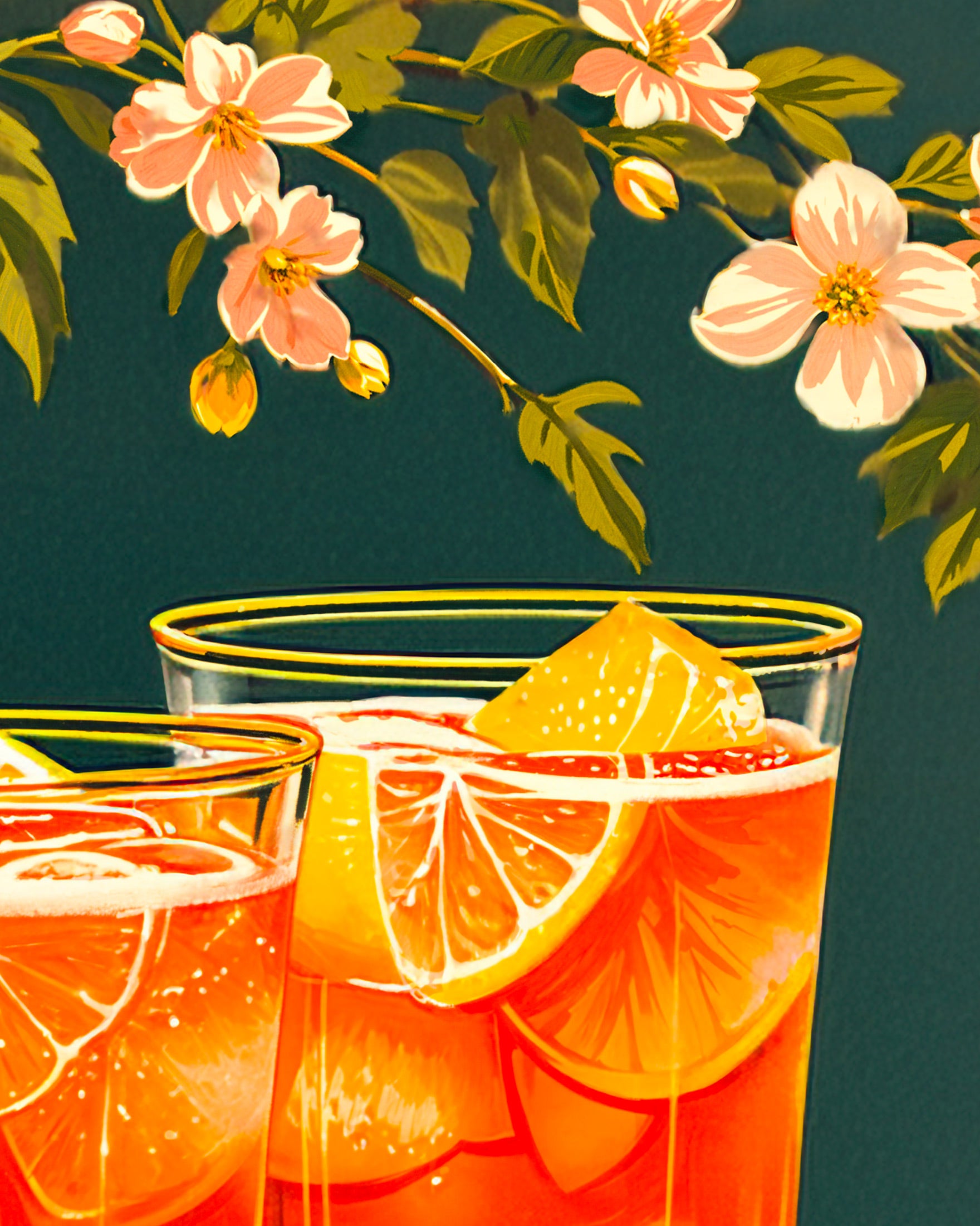 Aperol Spritz, vintage affisch
