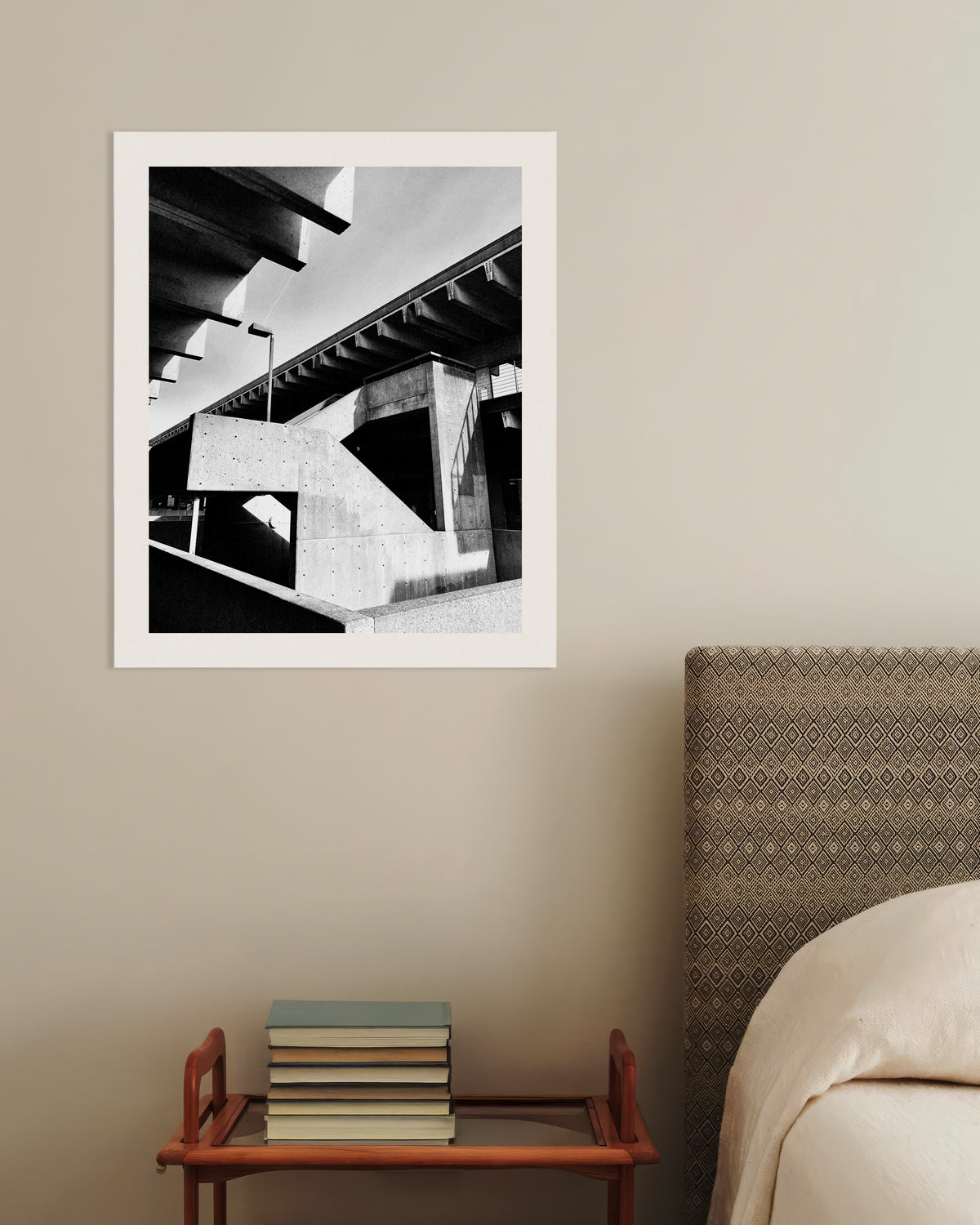 Poster ”Betongtrappor i solljus”