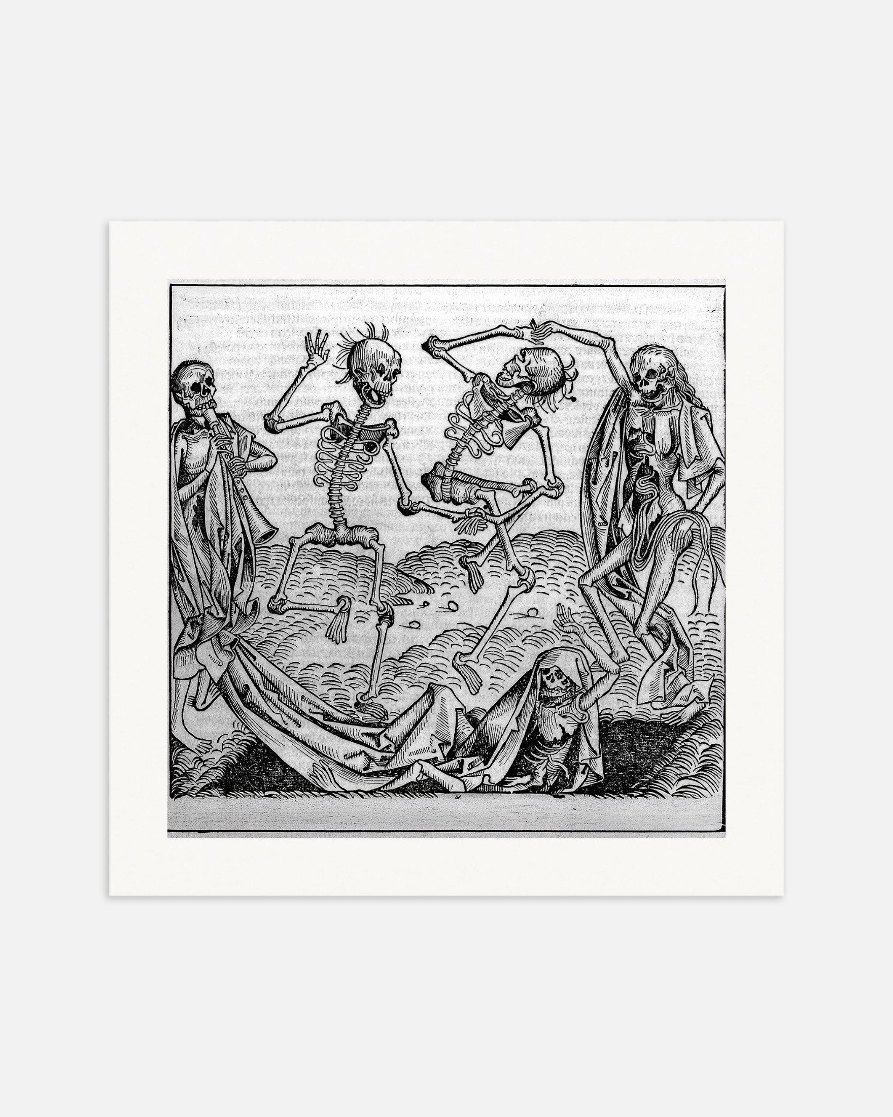 Poster of Danse Macabre - Liber chronicarum by Hartmann Schedel, 1493, thumbnail