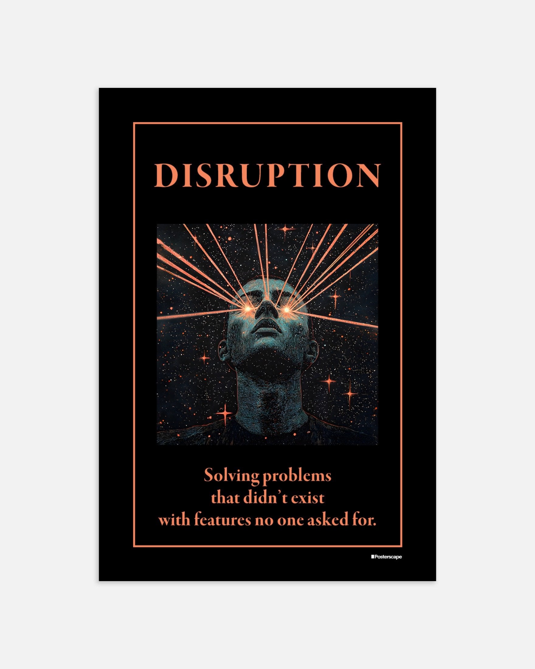Poster of Disruption - Demotivational Poster, thumbnail