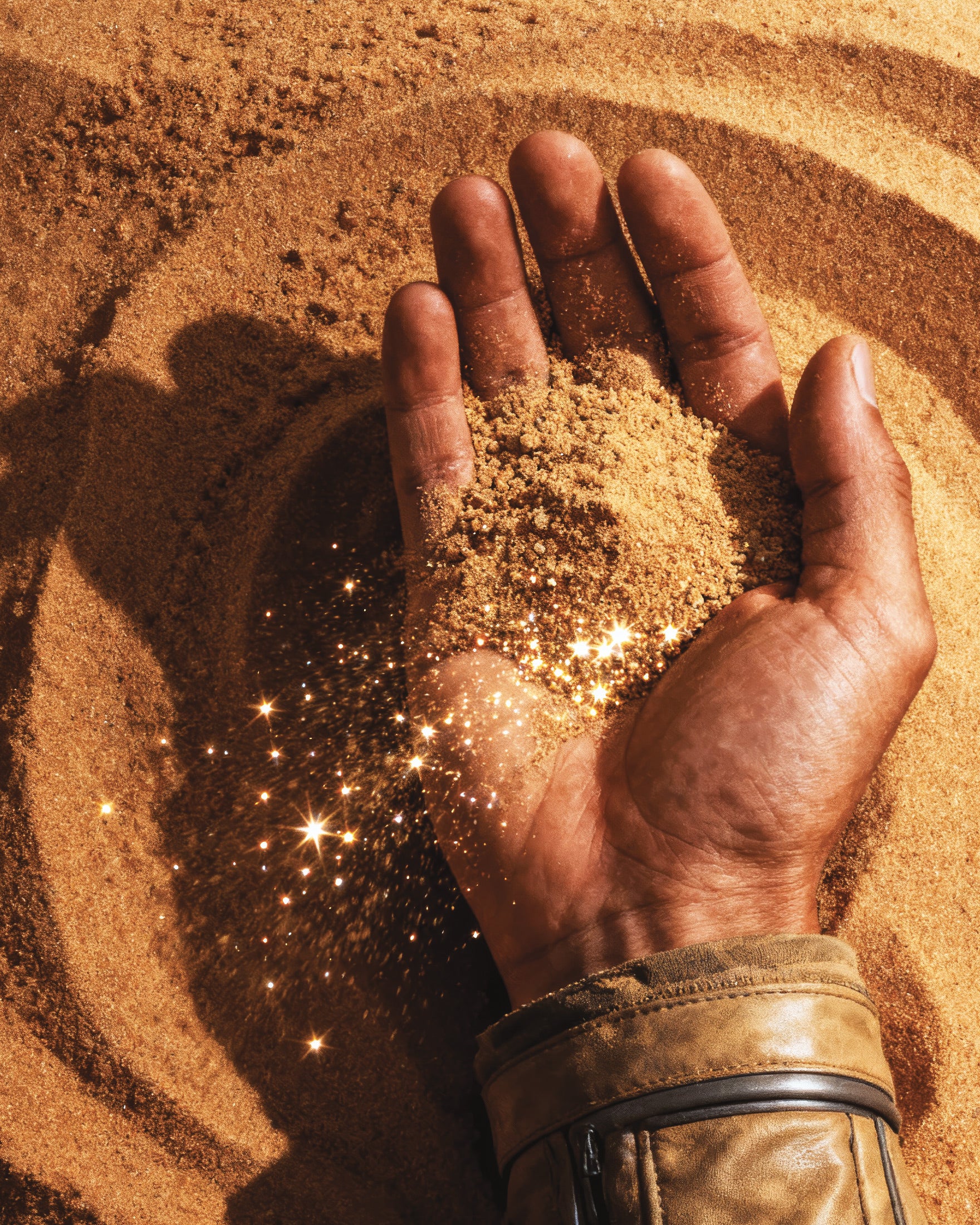 Desert Hand Poster, Dune, Sci-Fi Sand Affischer