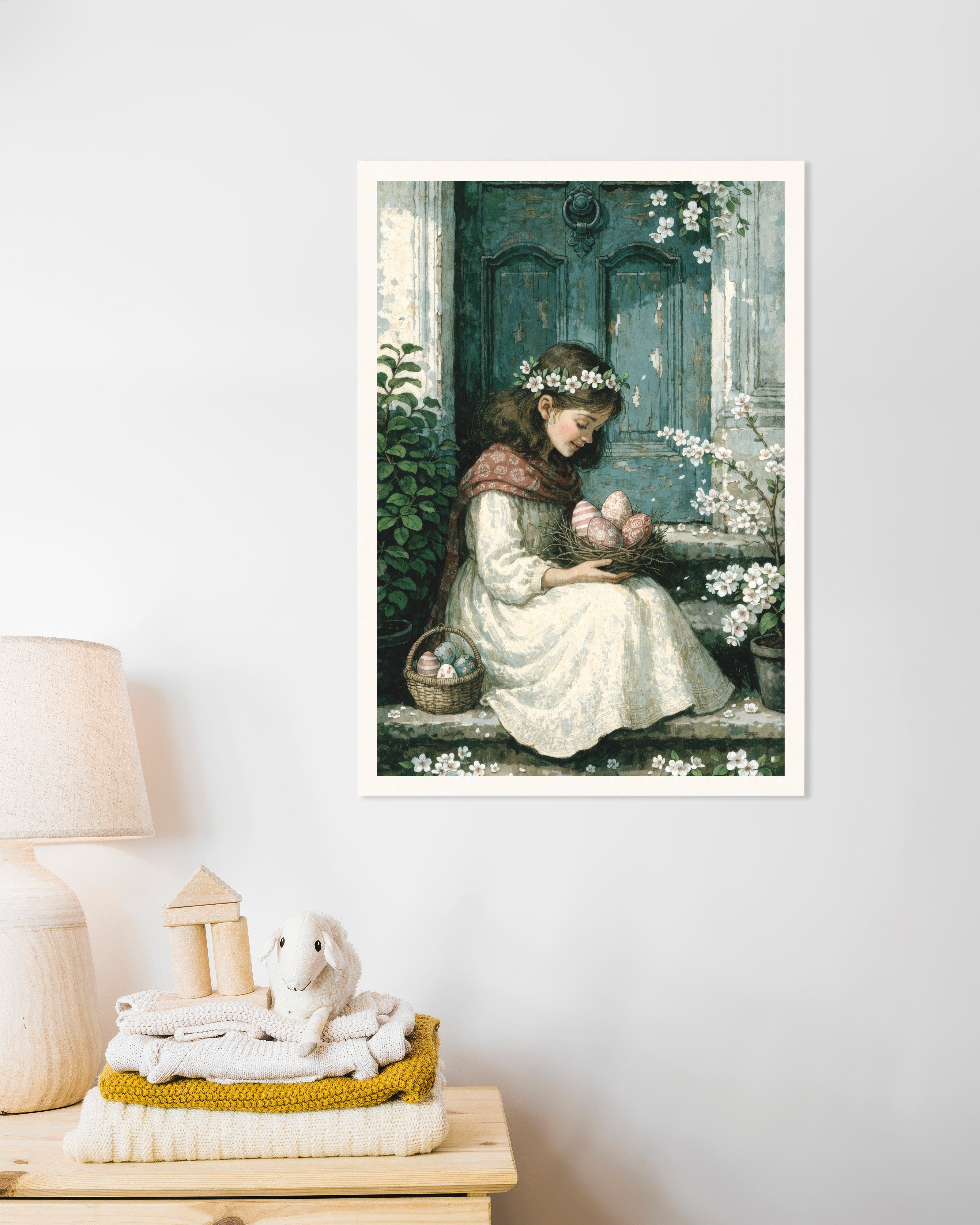 Poster of Easter Morning at the Blue Door