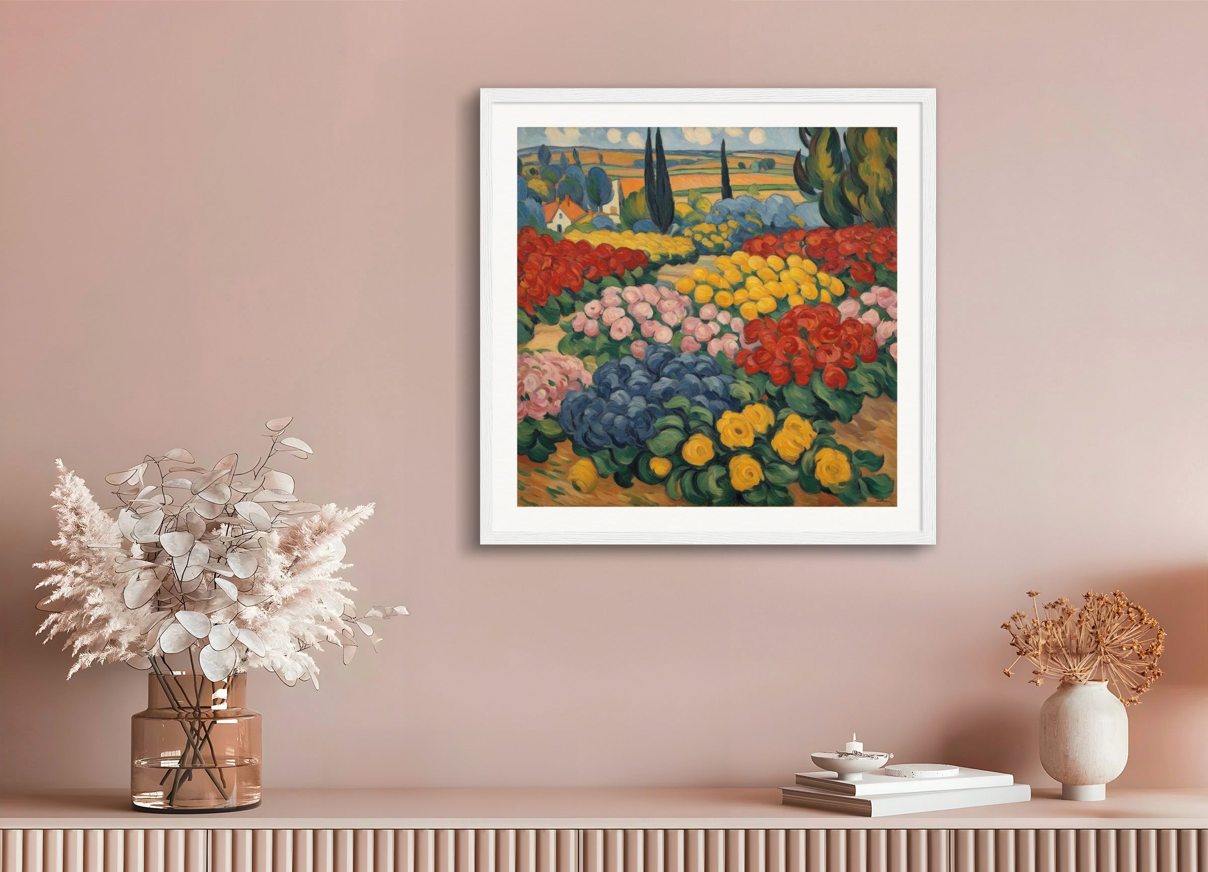 Poster with wood frame: Louis Valtat,