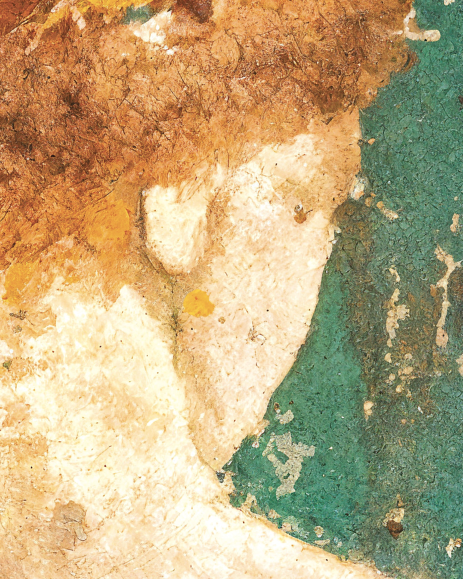 Flora från Stabiae, detalj från Primavera-fresk - Poster