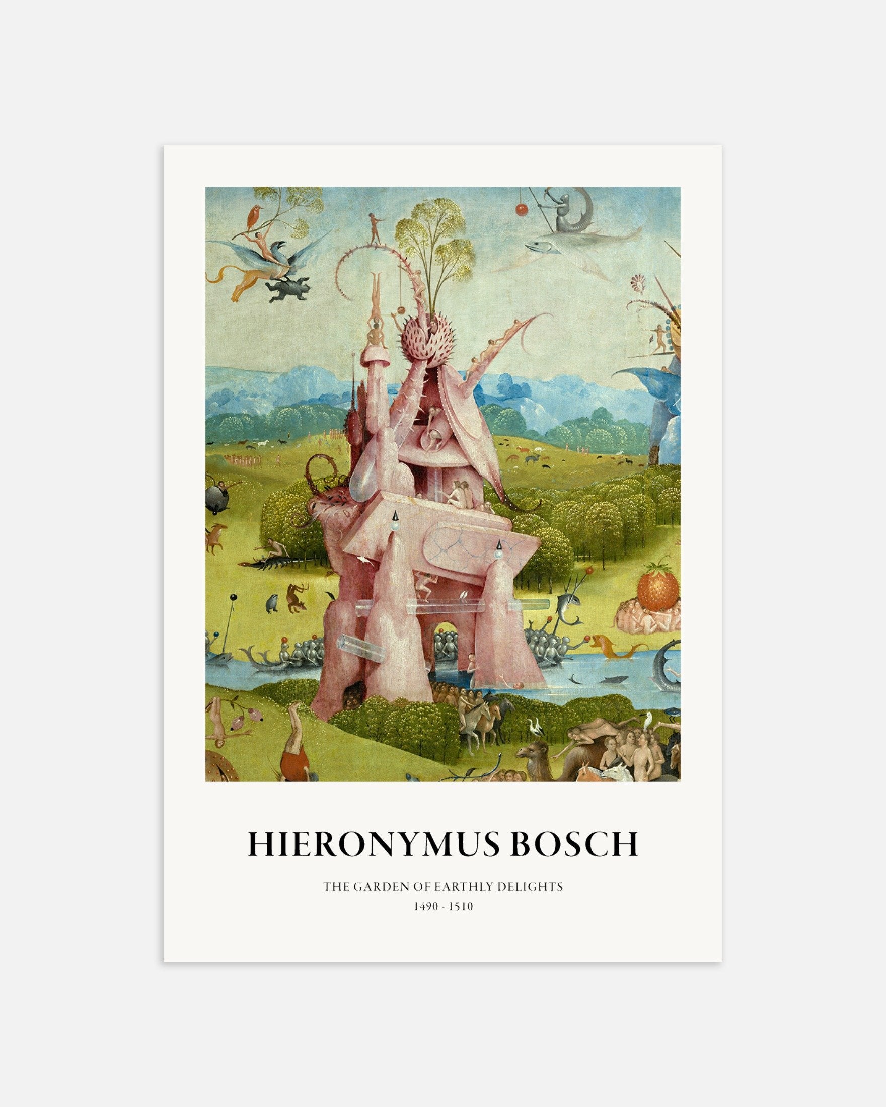 Poster of Garden of Earthly Delights Print, Detail 03, thumbnail