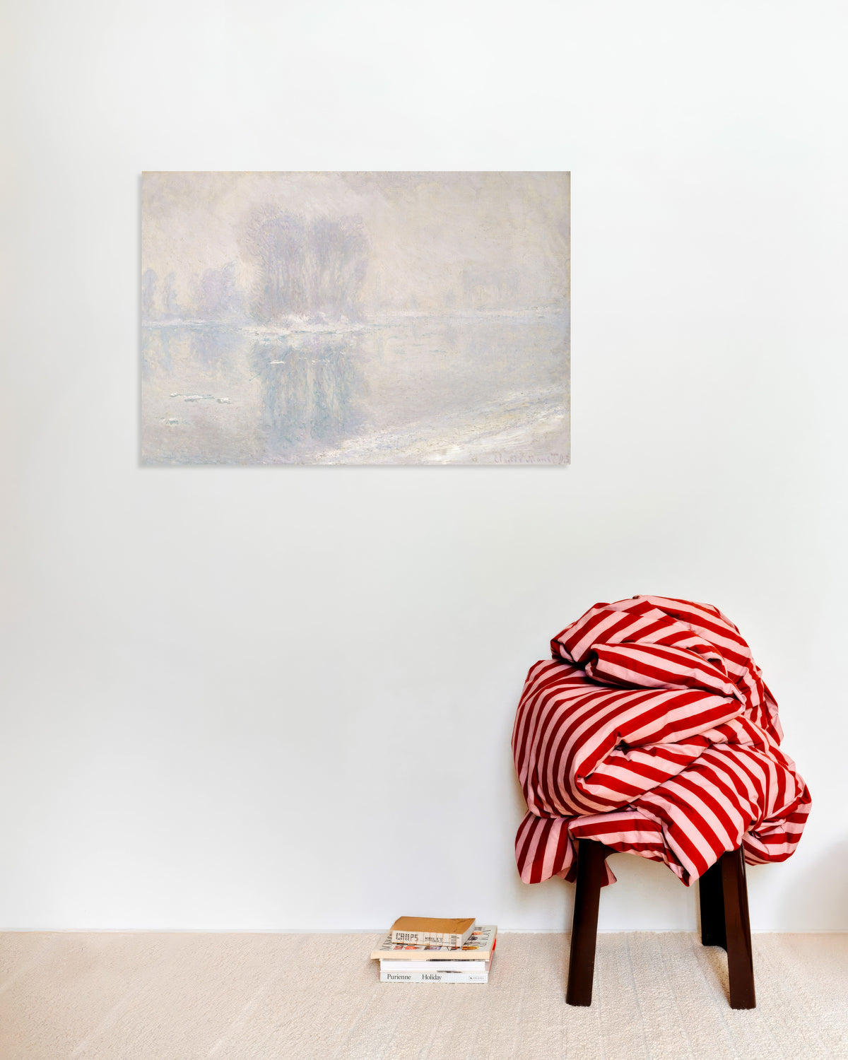 Poster Isflak (1893) av Claude Monet