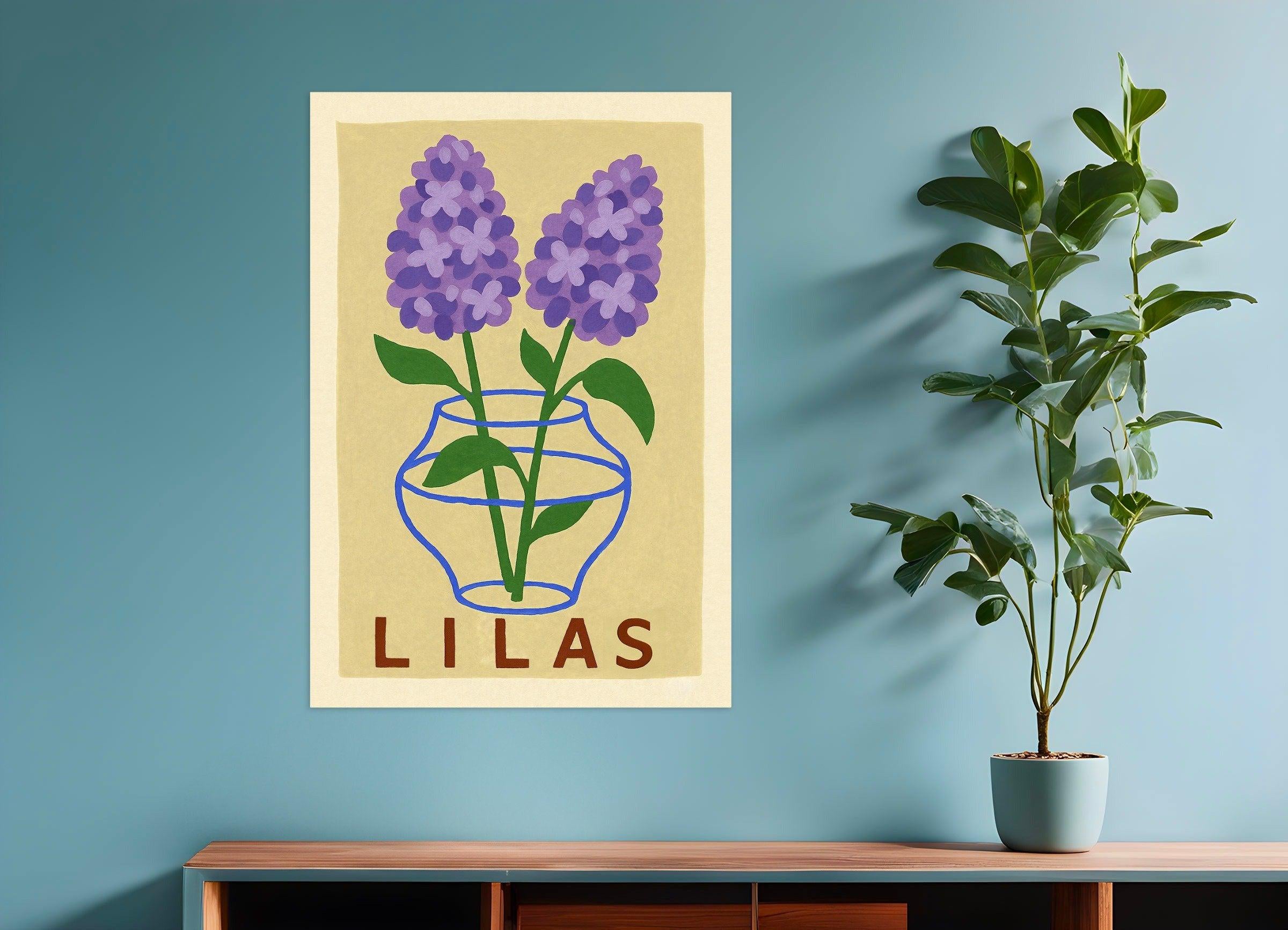 Syrenblommor - Poster