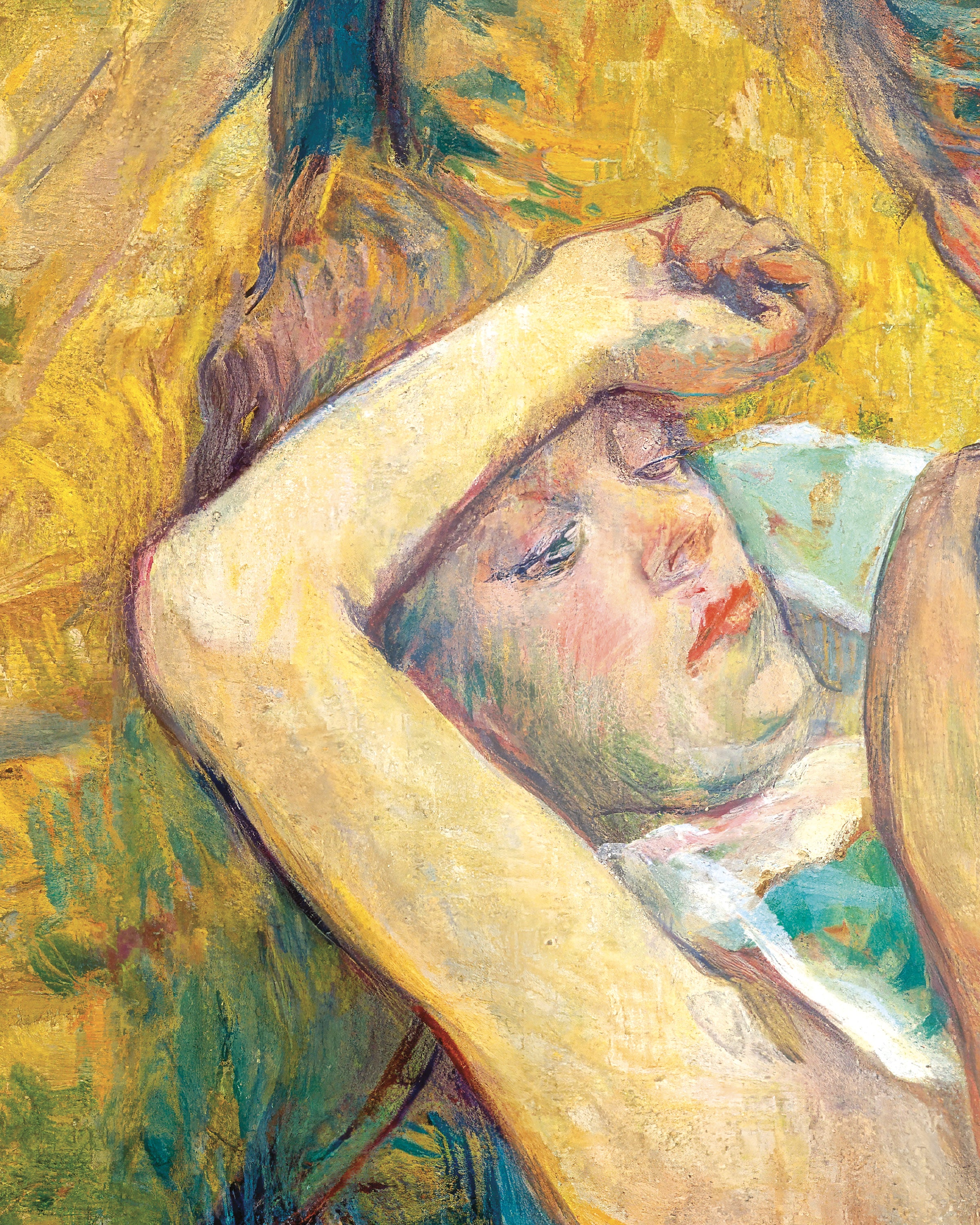 L'abandon (de två vännerna) (1895) av Henri de Toulouse-Lautrec Poster