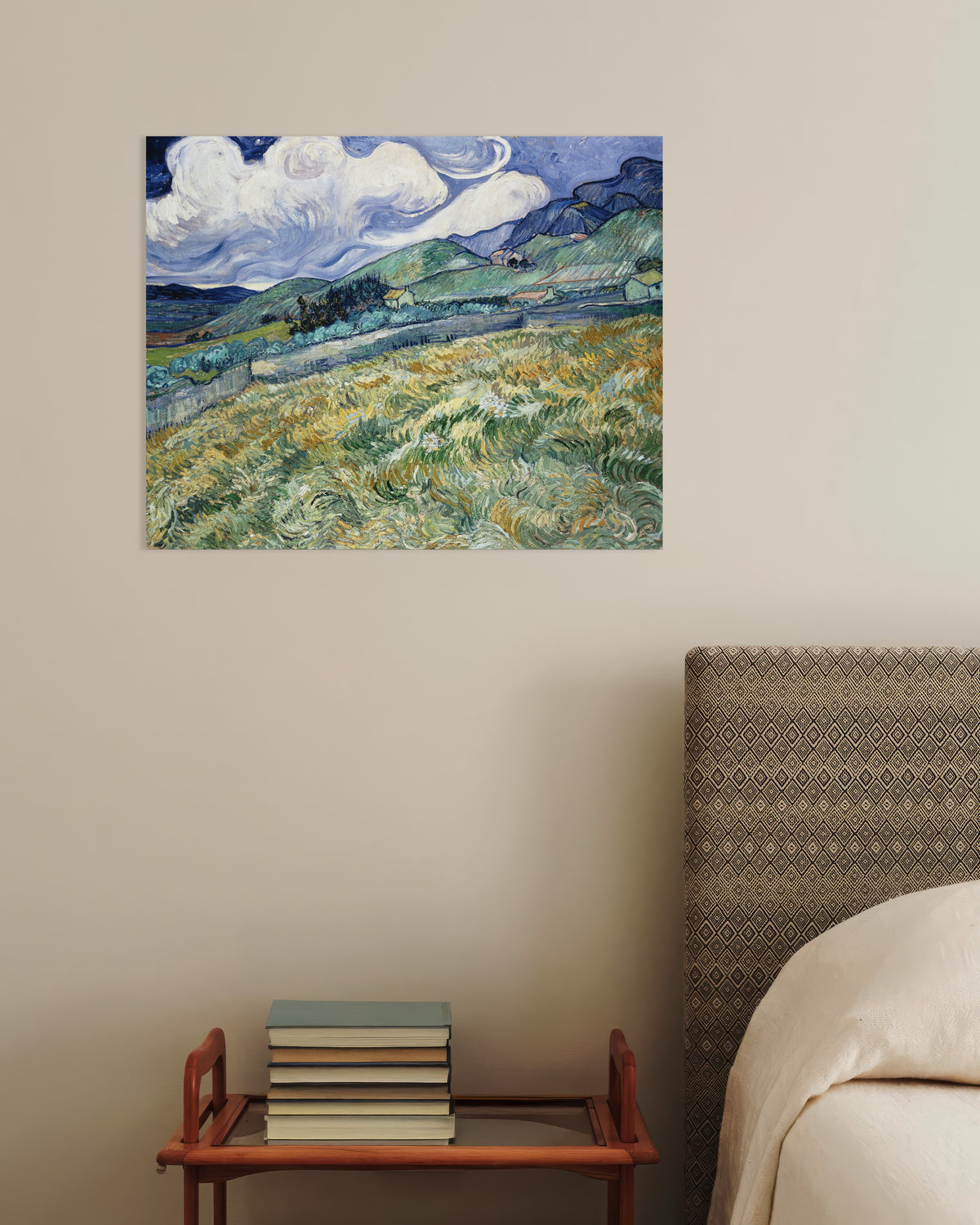 Poster med Landskap från Saint-Rémy (1889) av Vincent van Gogh