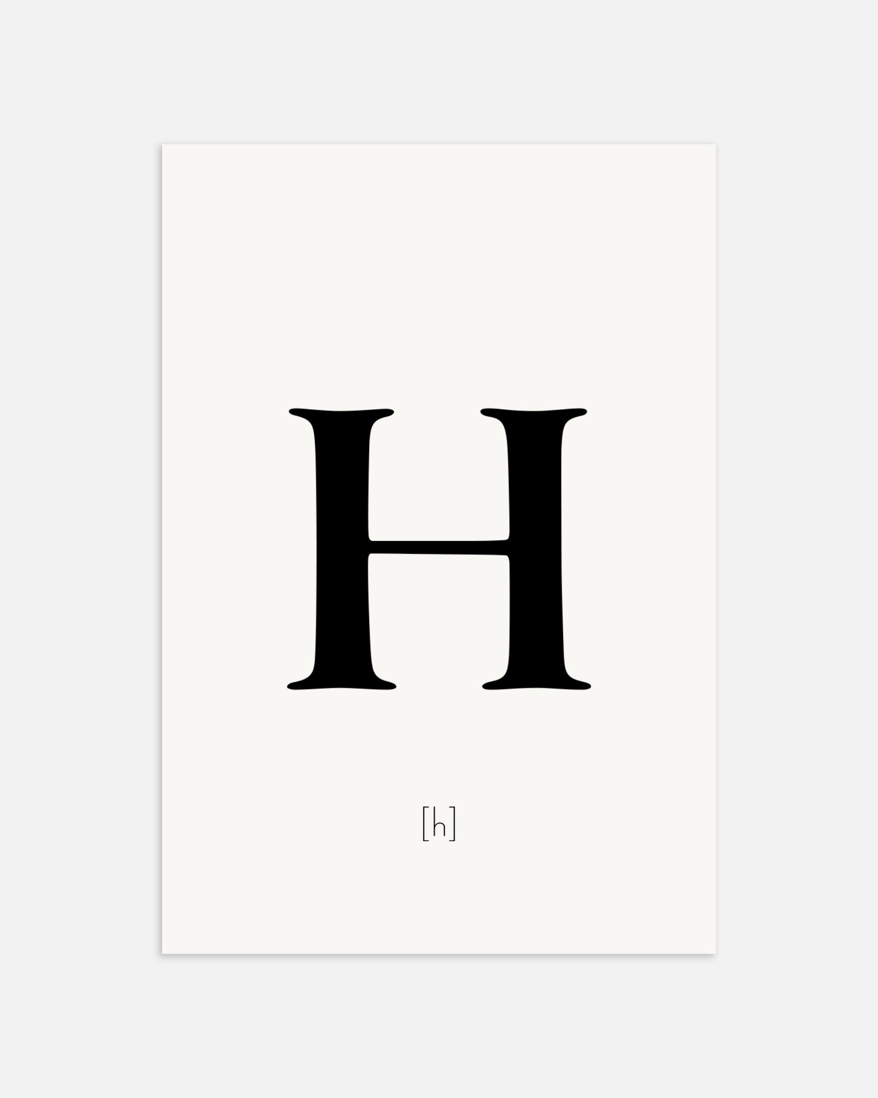 Poster of Letter H, thumbnail