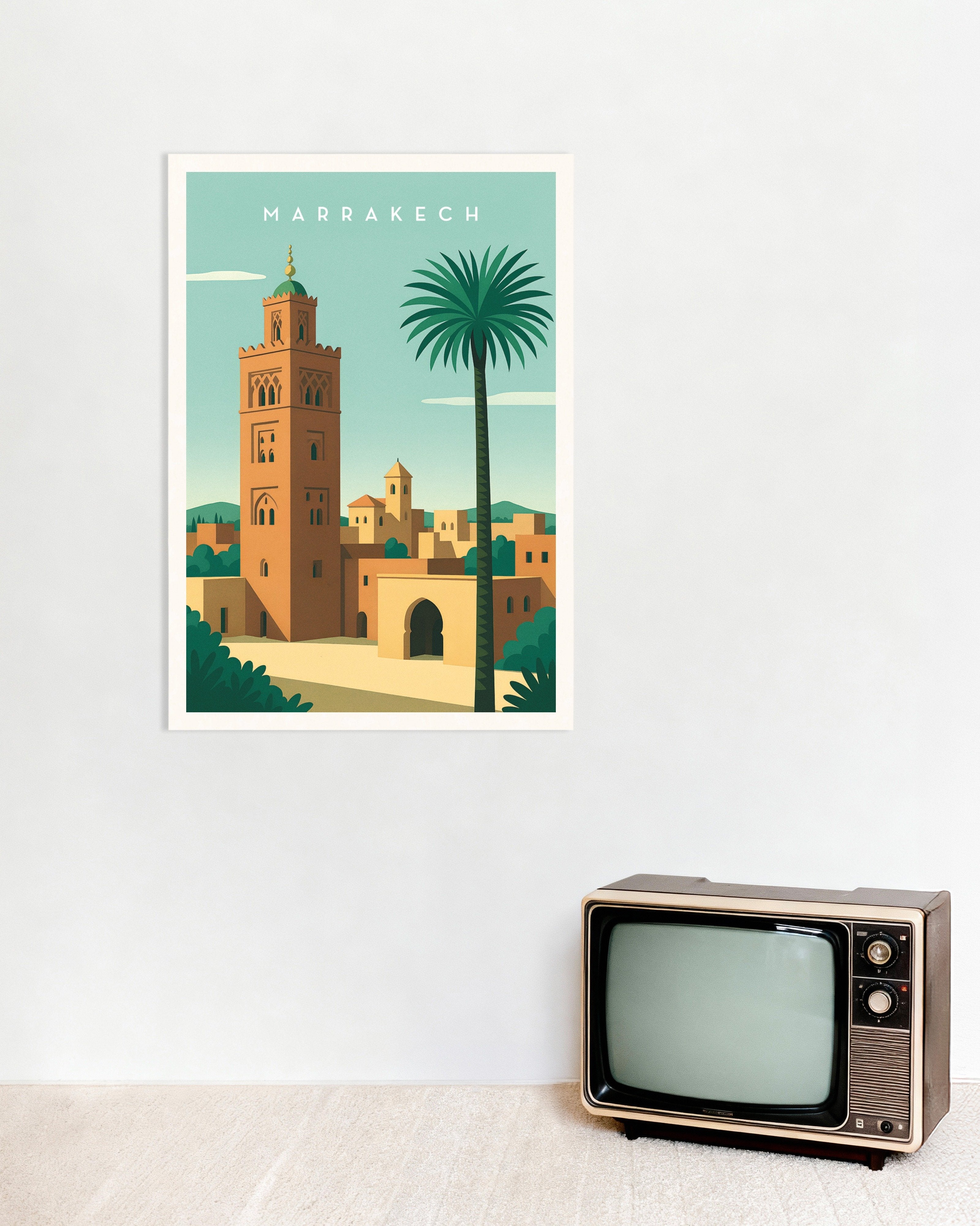 Poster of Marrakech Wall Art Print