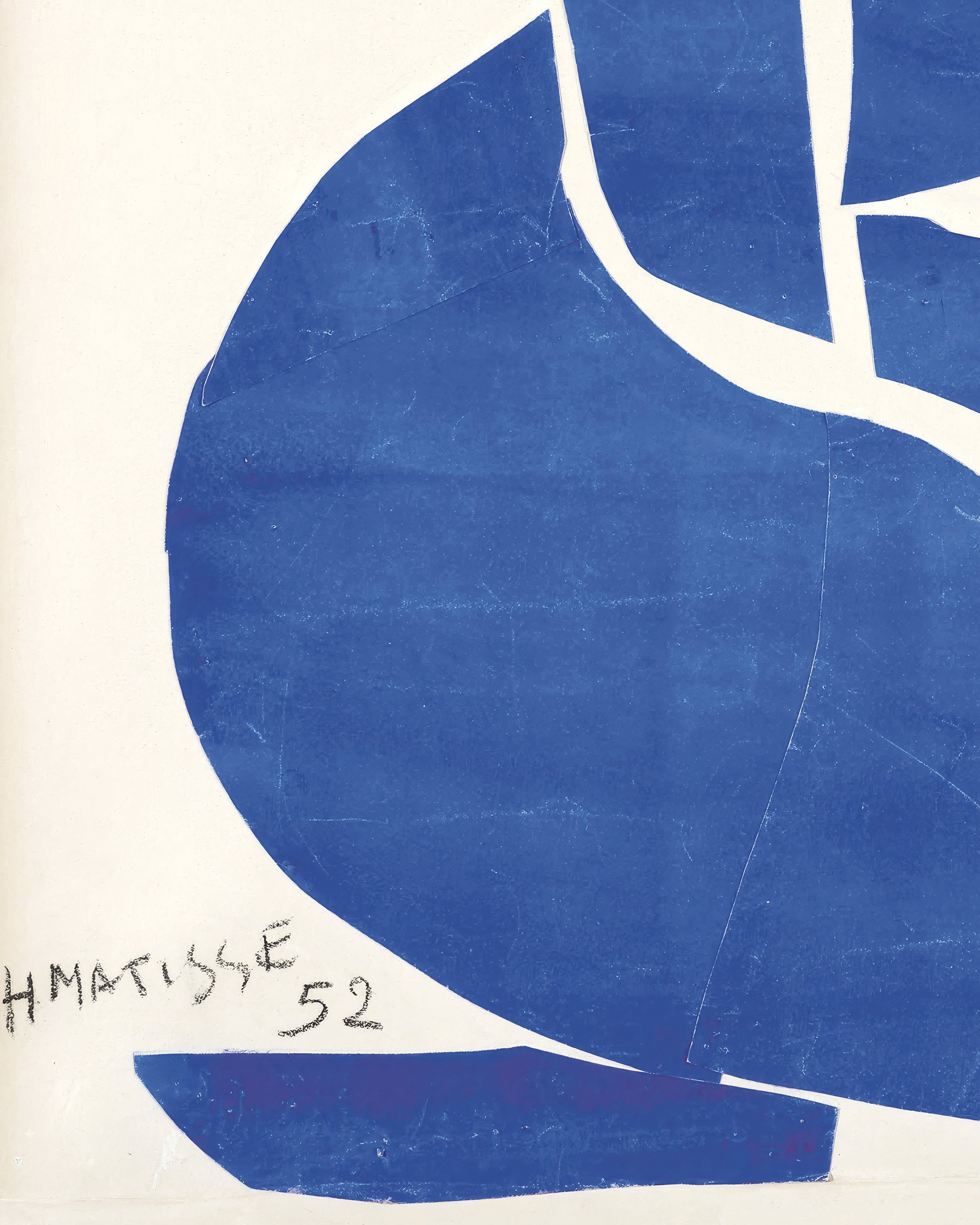 Blue Nude II (1952) av Henri Matisse - Poster