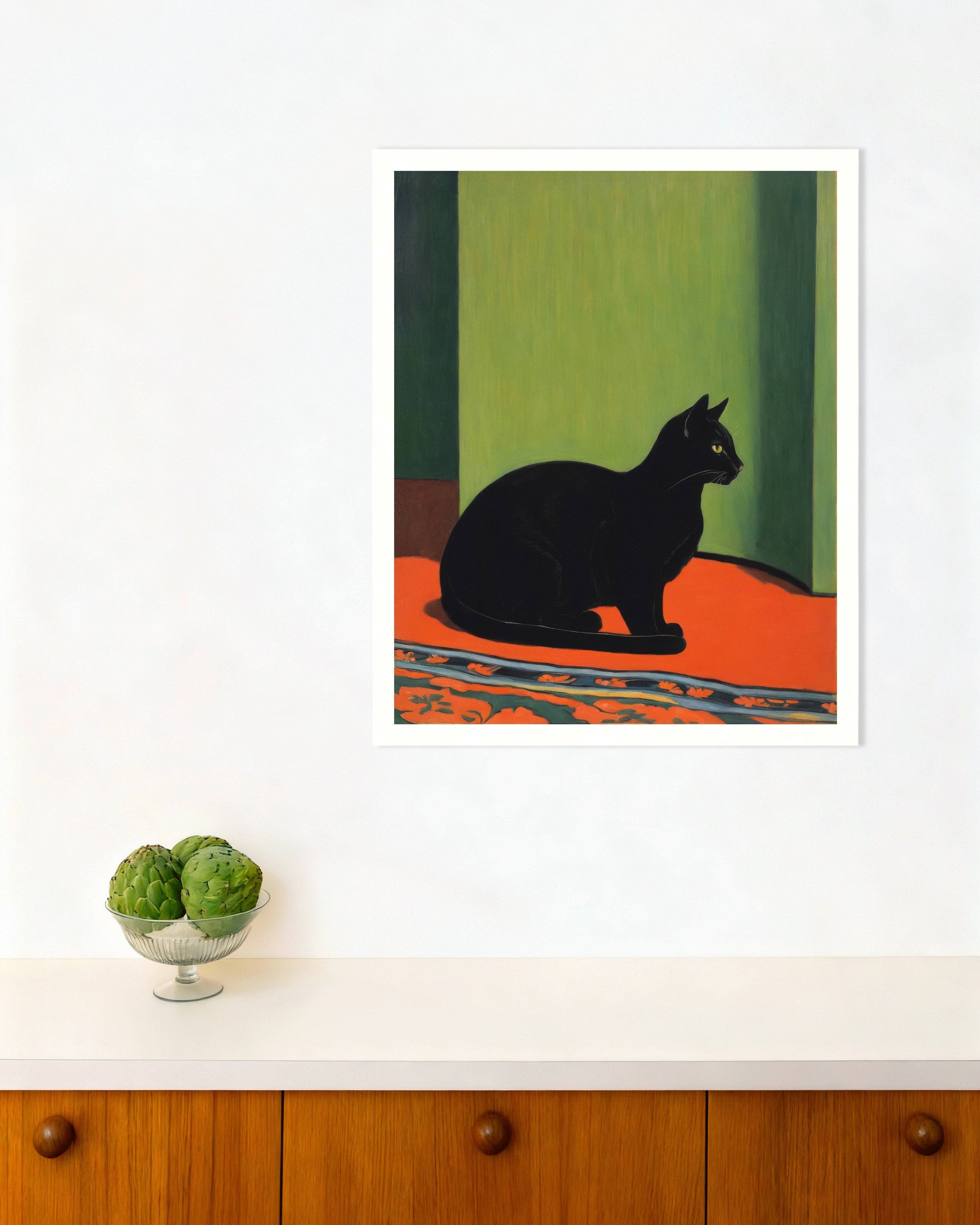 Poster of Nabi art movement, Cat - Poster