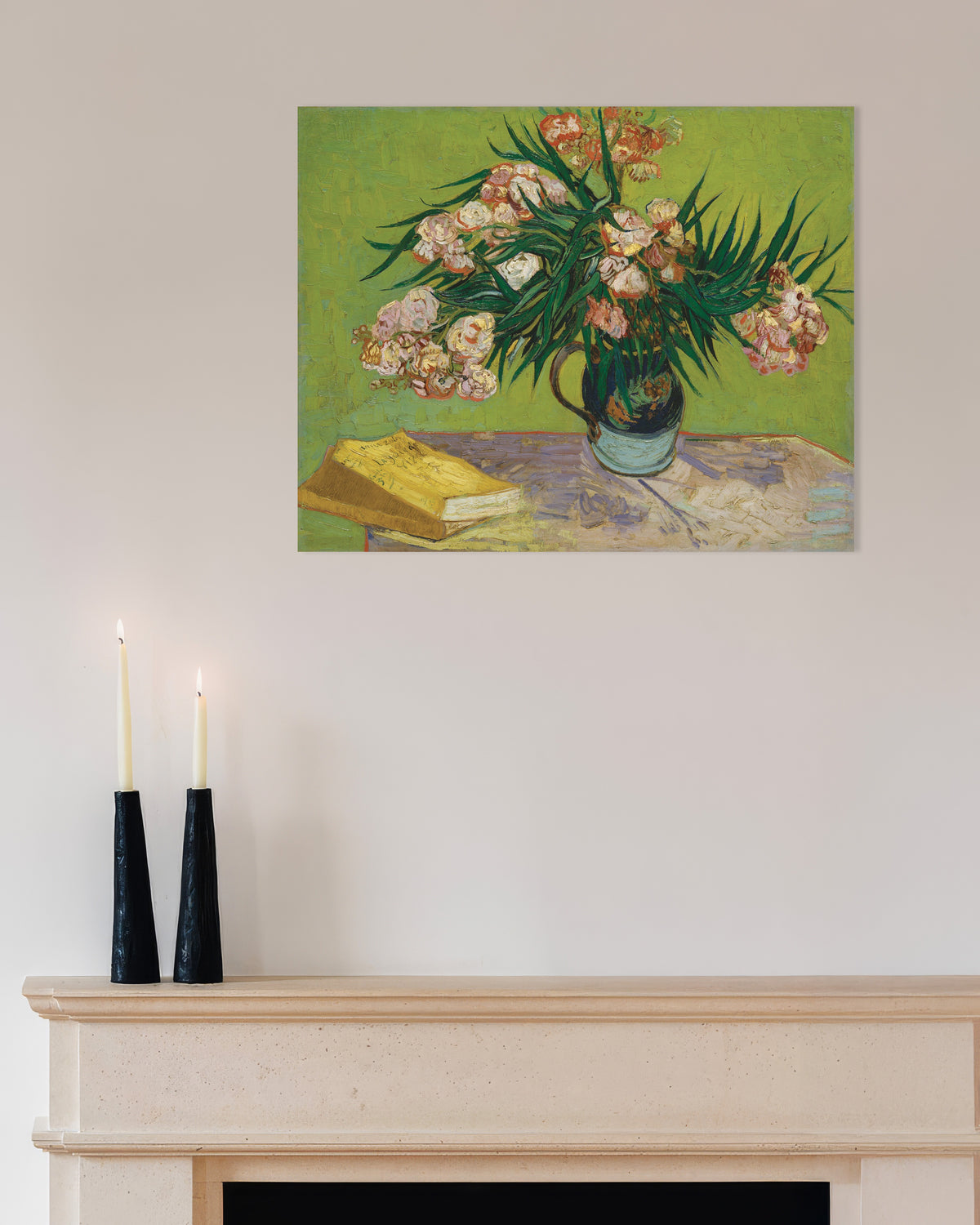 Poster med Oleander (1888) av Vincent van Gogh