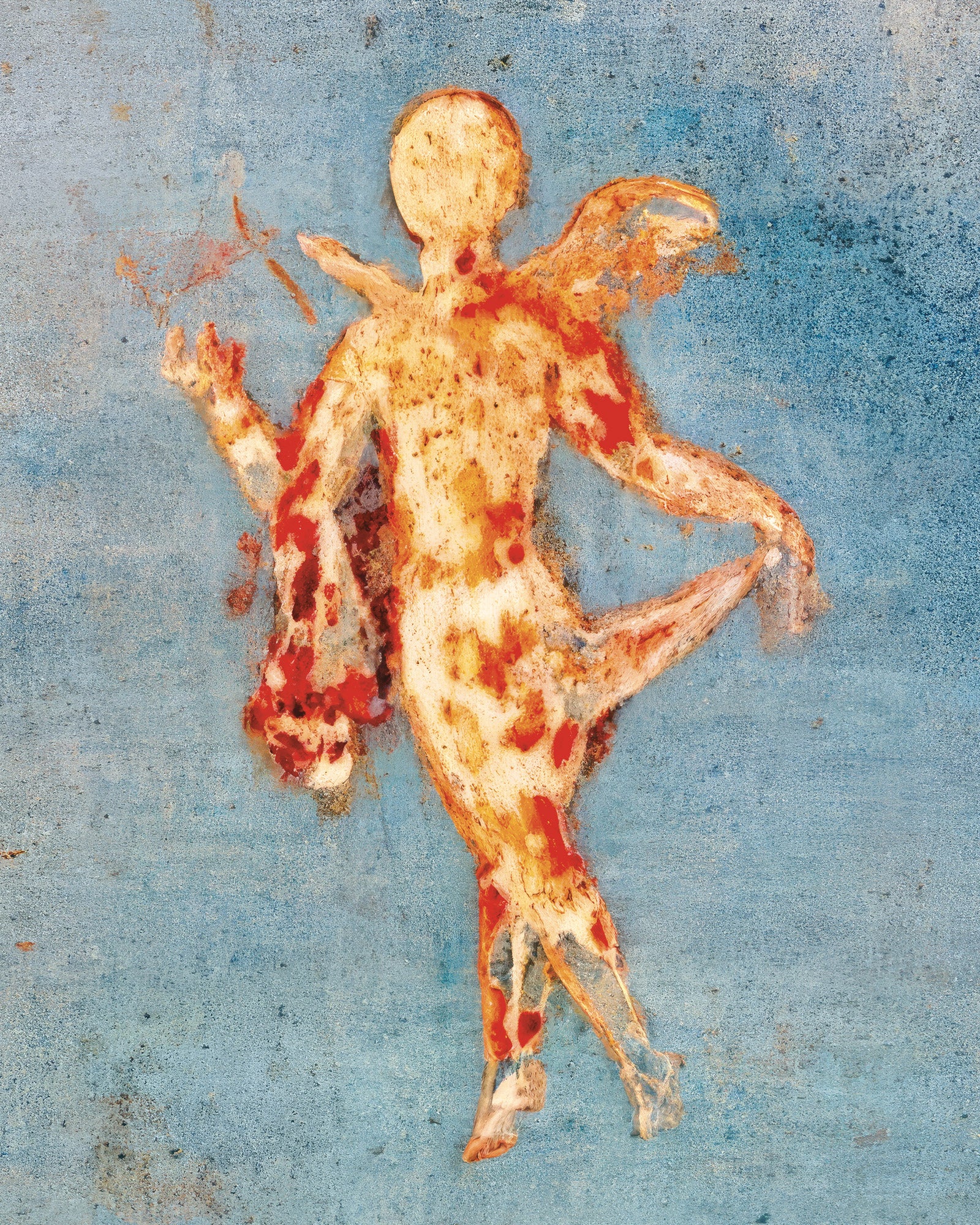 Psyche på blått, House of Venus, Pompeji - Poster