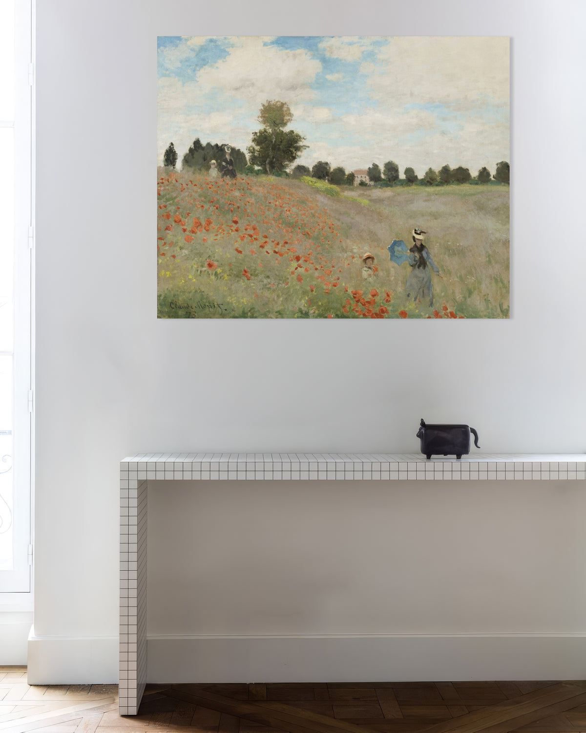 Poster Vallmor (1873) av Claude Monet