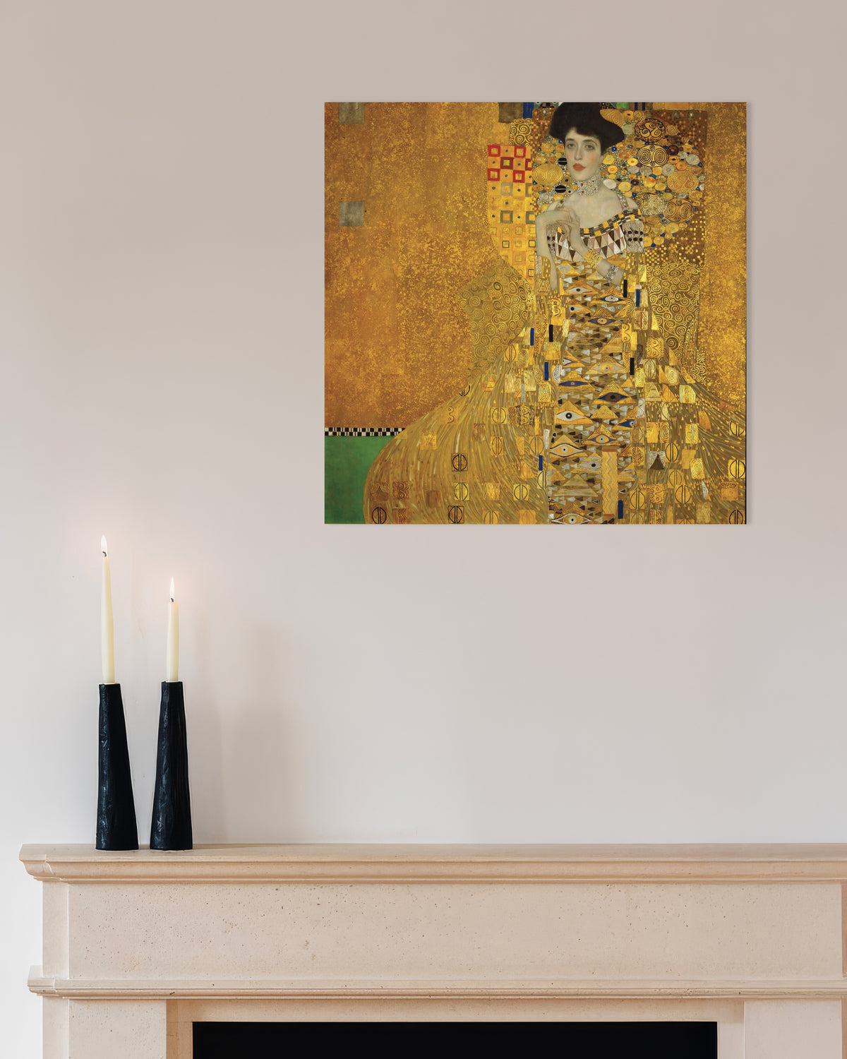 Poster Porträtt av Adele Bloch-Bauer I (1907) av Gustav Klimt