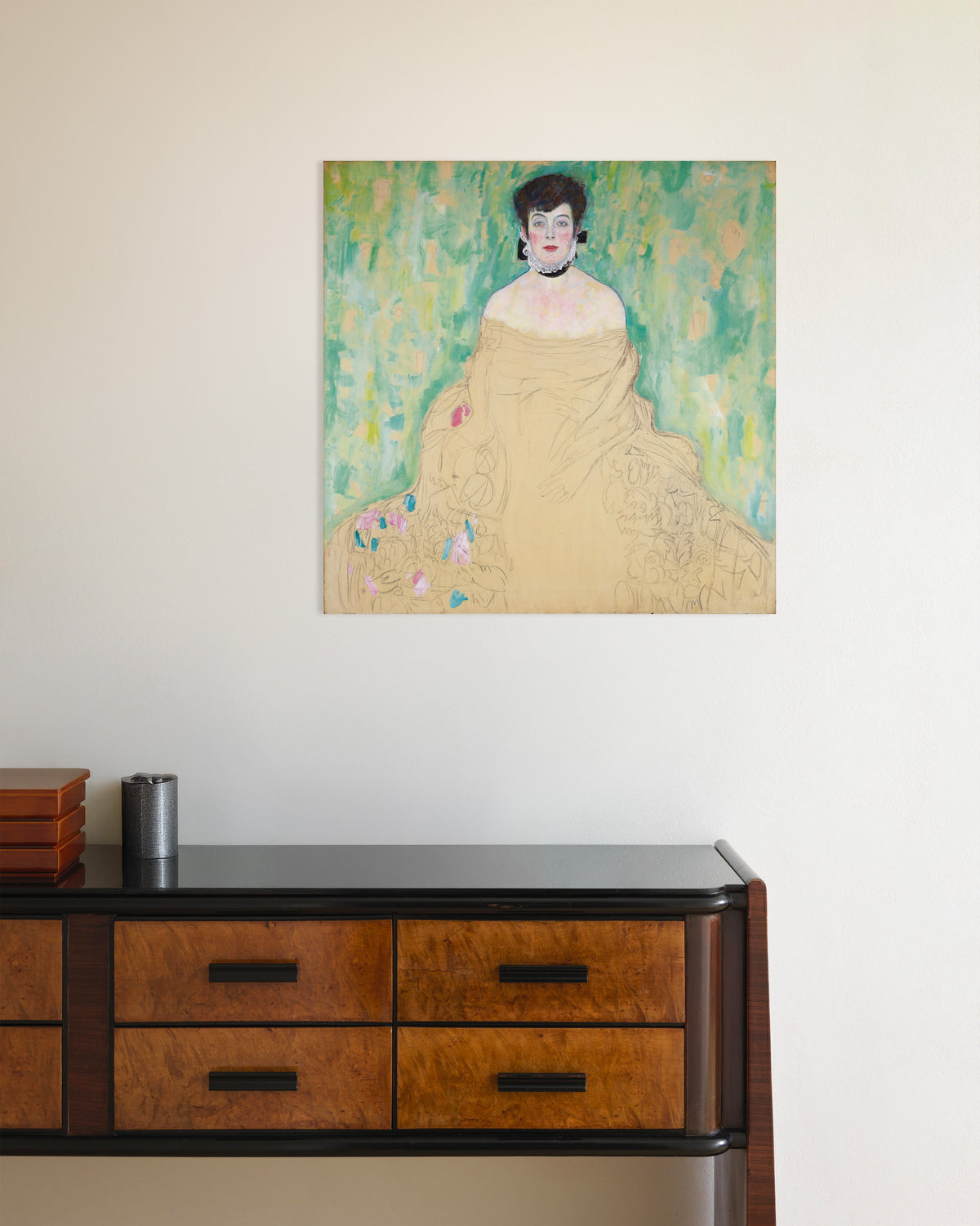 Poster Porträtt av Amalie Zuckerkandl (1917) av Gustav Klimt