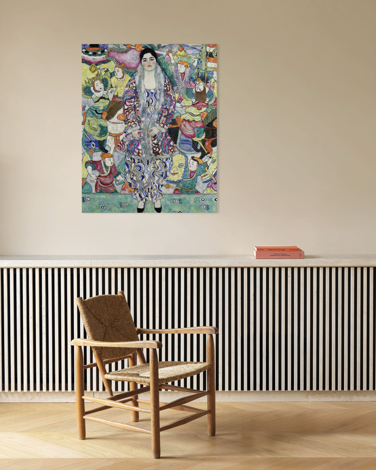 Poster med Porträtt av Friederike Maria Beer (1916) av Gustav Klimt