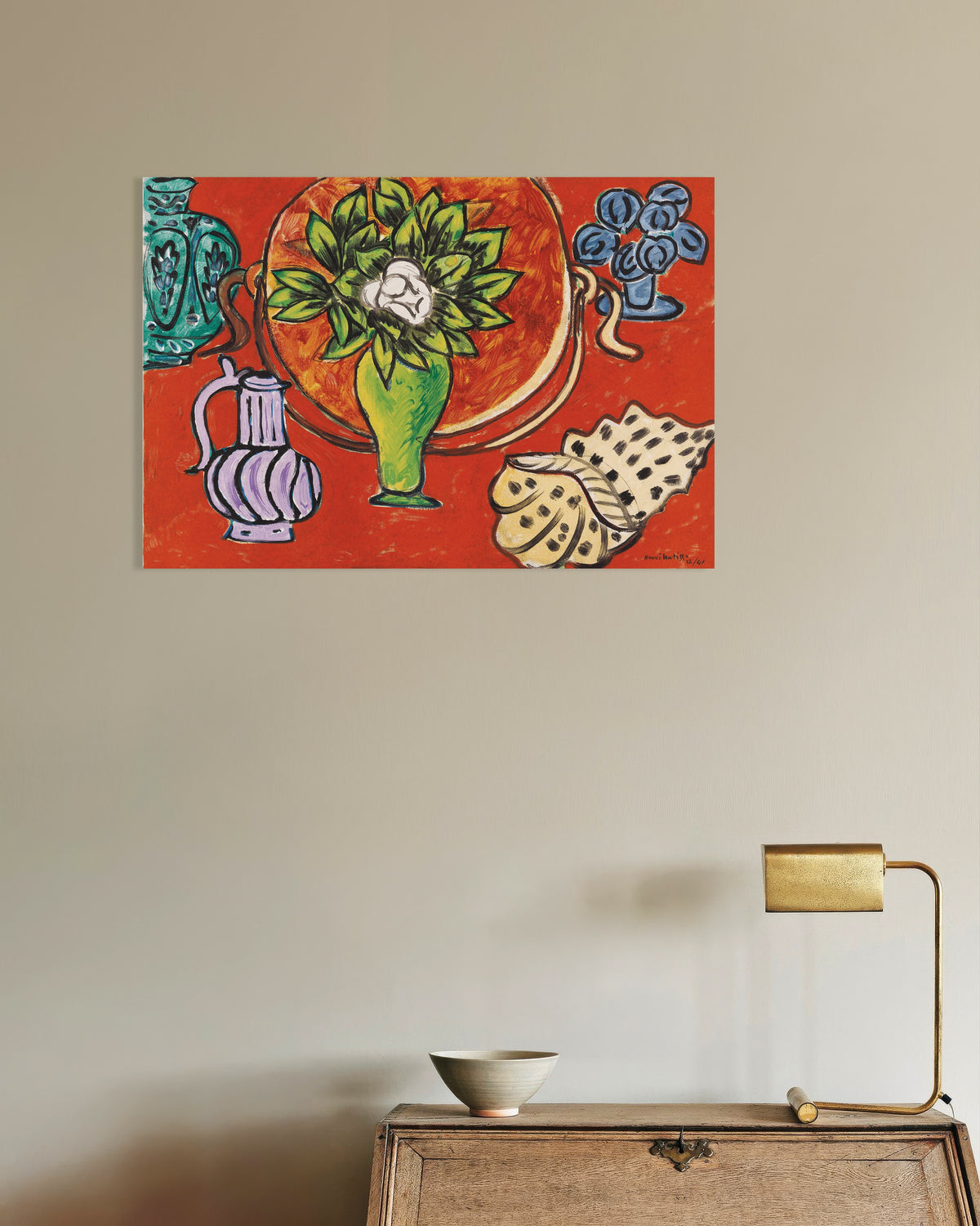 Poster av Stilleben med magnolia (1941) av Henri Matisse