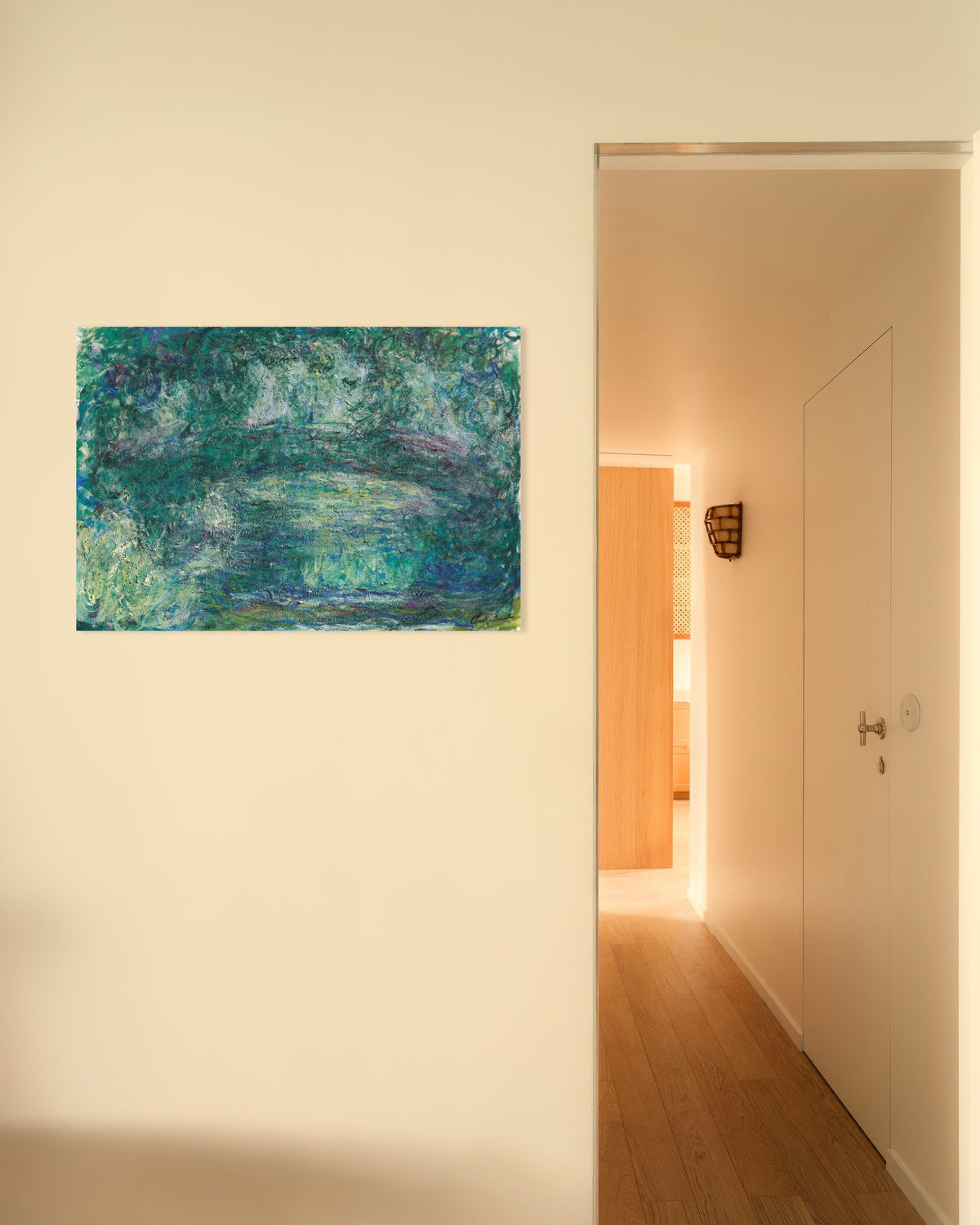 Poster Den japanska bron (1918–1924) av Claude Monet