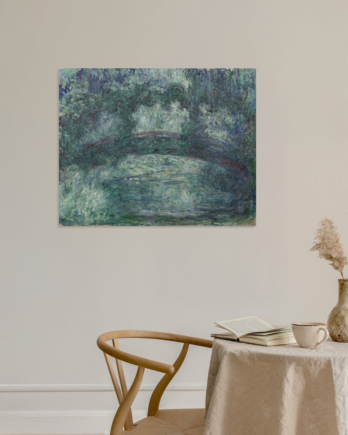 Poster Den japanska bron (1919–1924) av Claude Monet