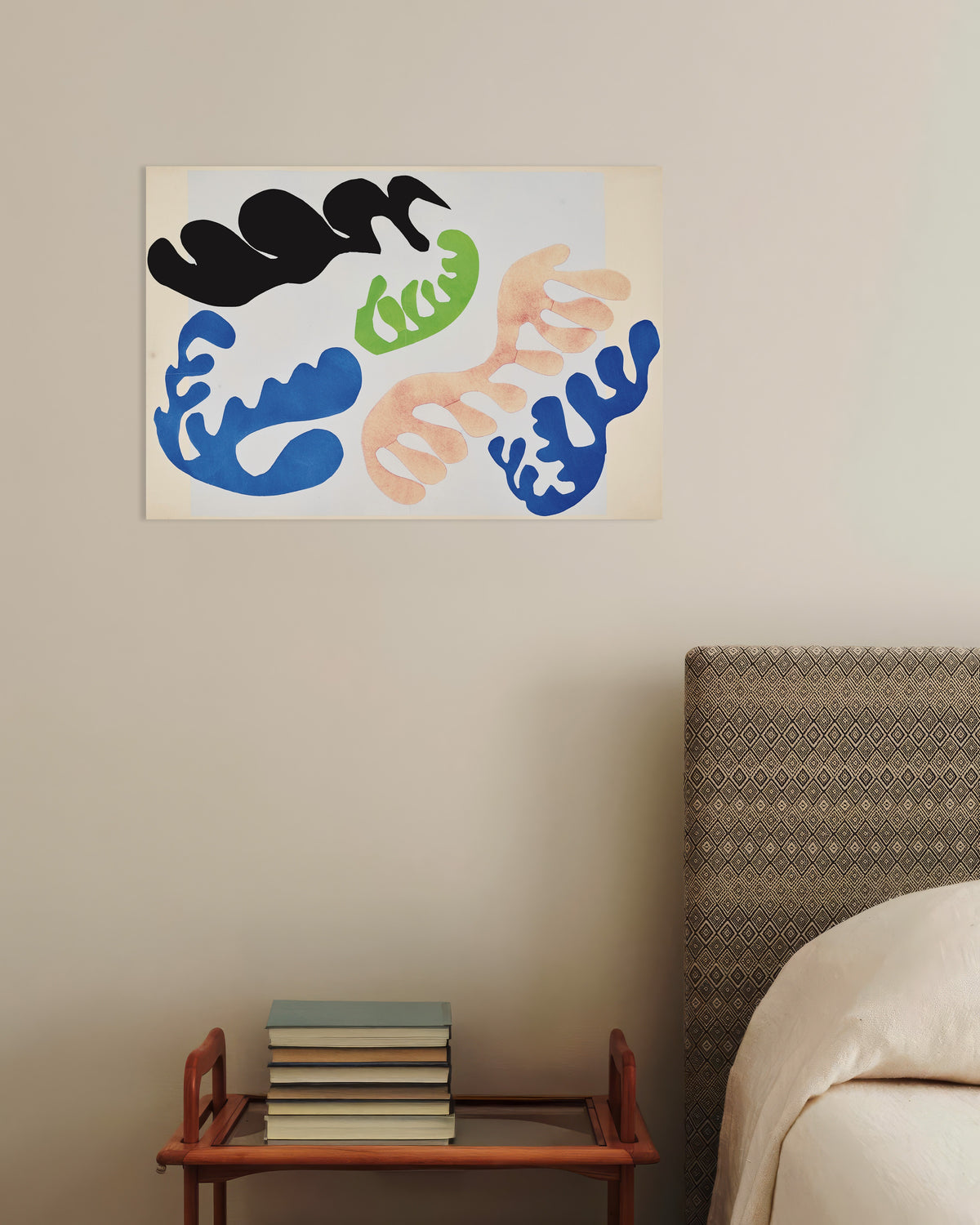 Poster av Lagunens blå och korallröda färger (Jazz, 1947) av Henri Matisse