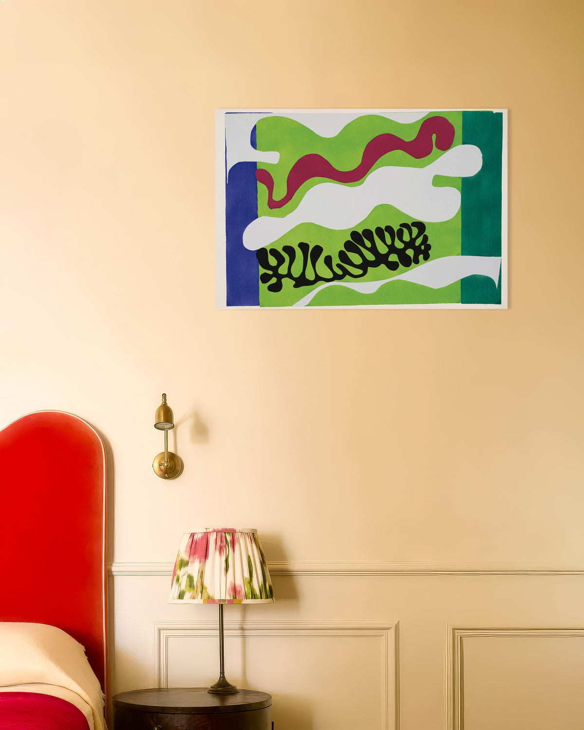 Poster av Lagunen i grönt (Jazz, 1947) av Henri Matisse