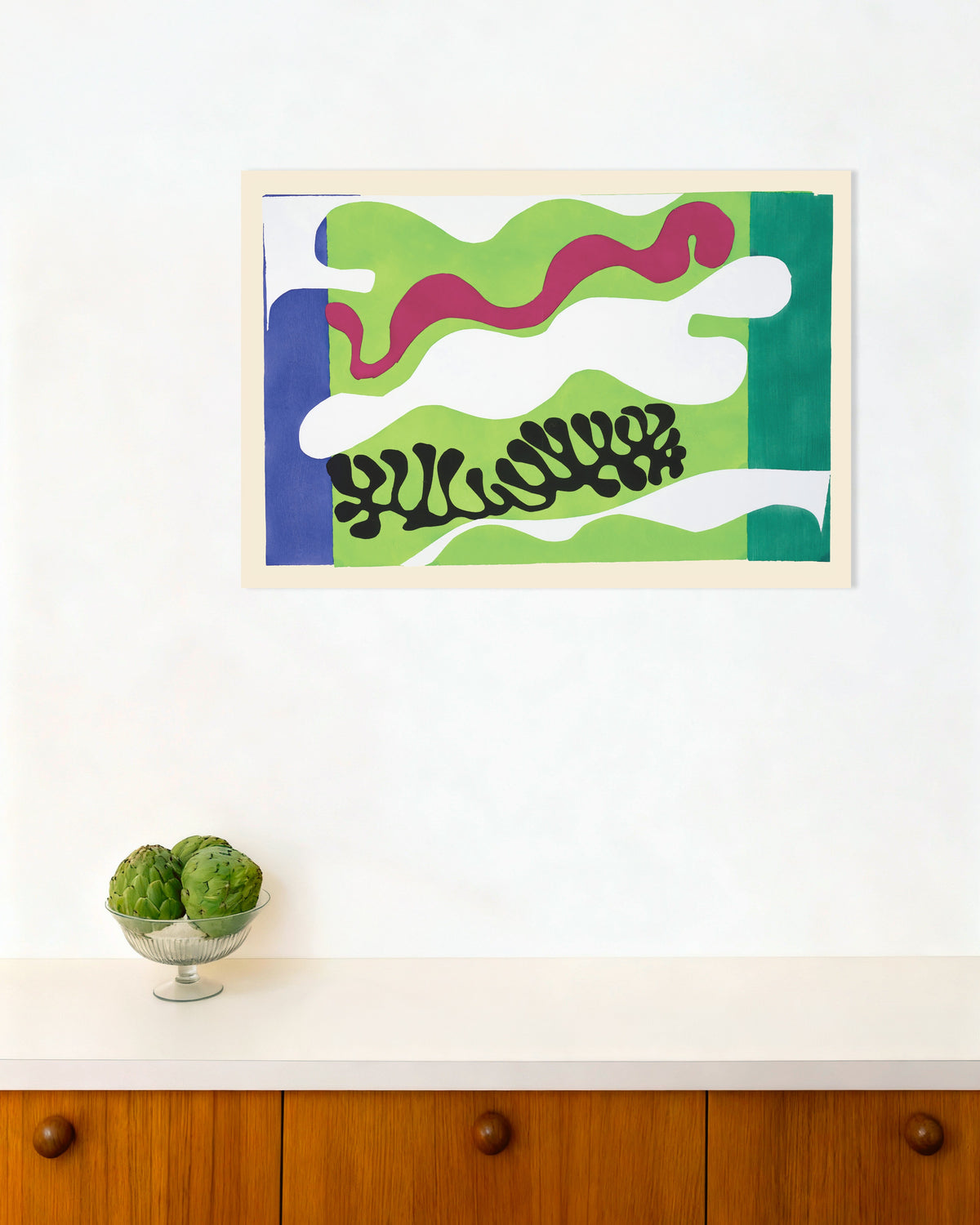 Poster av Lagunen i grönt (Jazz, 1947) av Henri Matisse