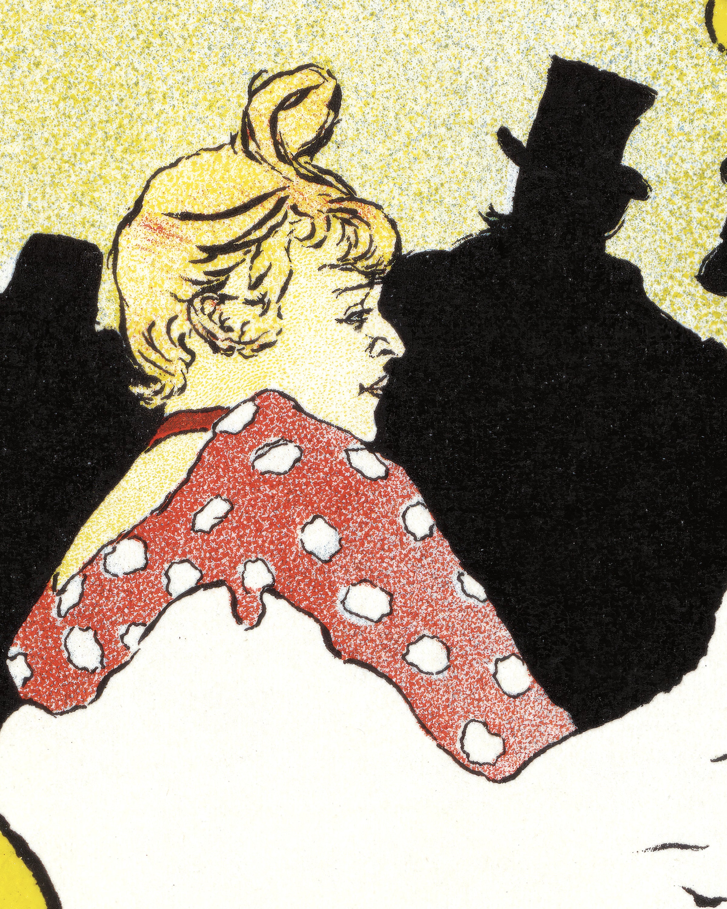La Goulue (1898) av Henri de Toulouse-Lautrec, Affisch för Moulin Rouge Poster