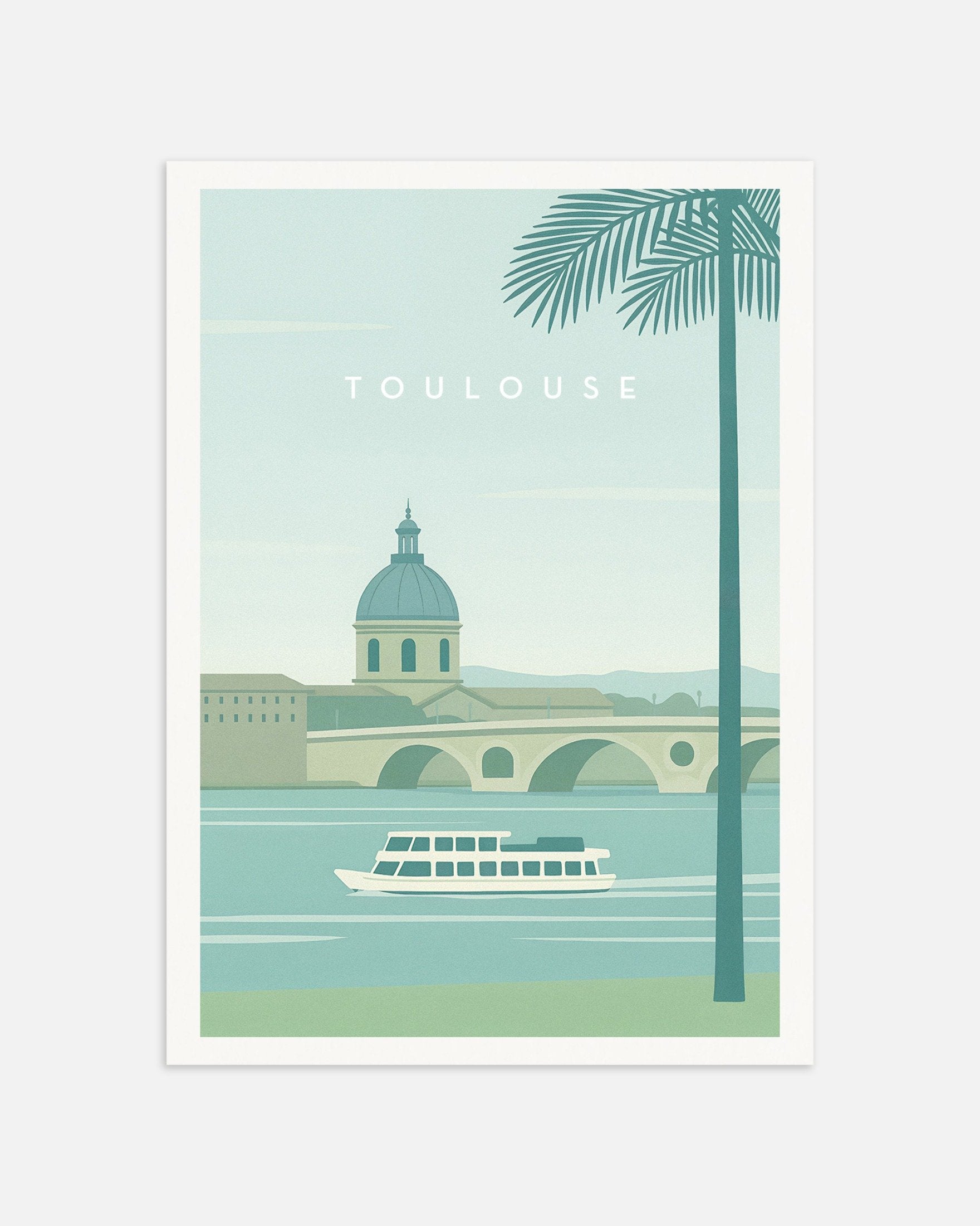 Poster of Toulouse Wall Art Print, thumbnail