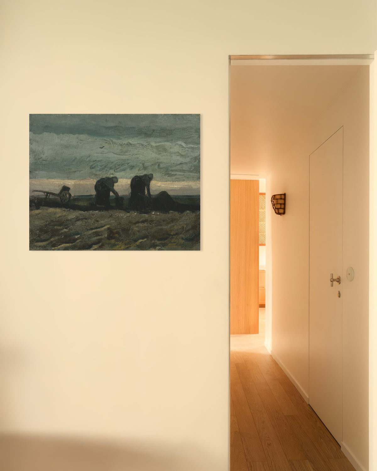 Poster med Två kvinnor på heden (1883) av Vincent van Gogh