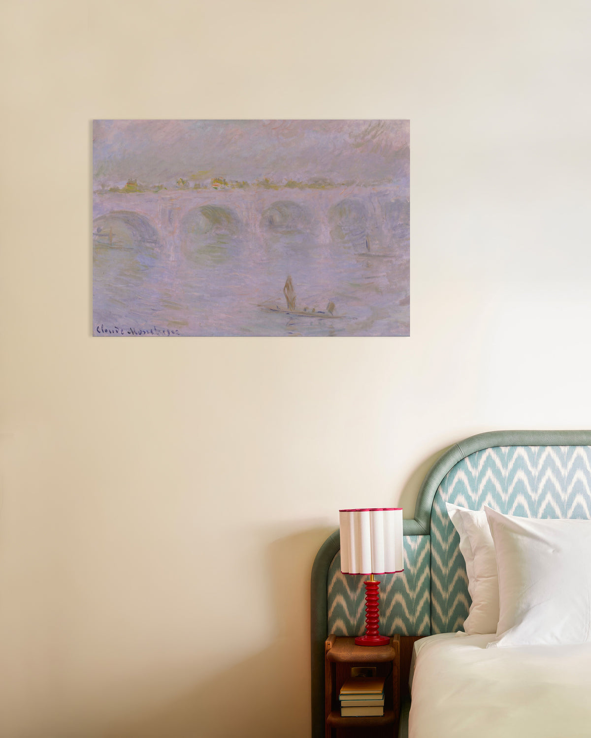 Poster Waterloo Bridge, London (1902) av Claude Monet