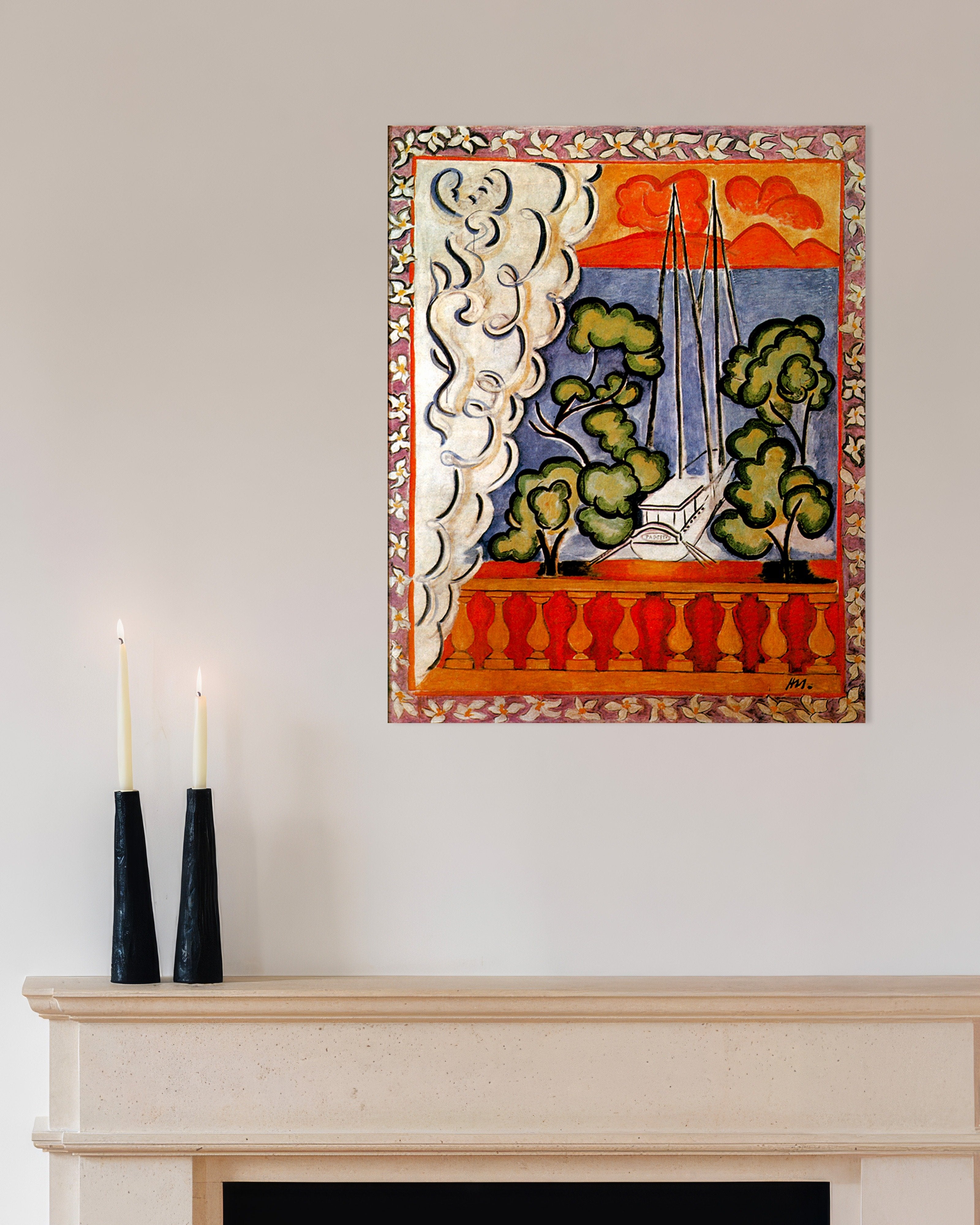 Poster of Window in Tahiti (1935) by Henri Matisse