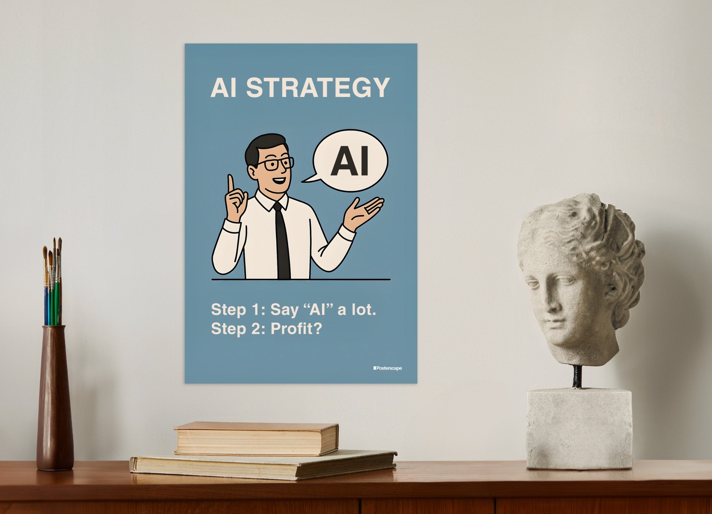 Poster of AI - Demotivational Poster