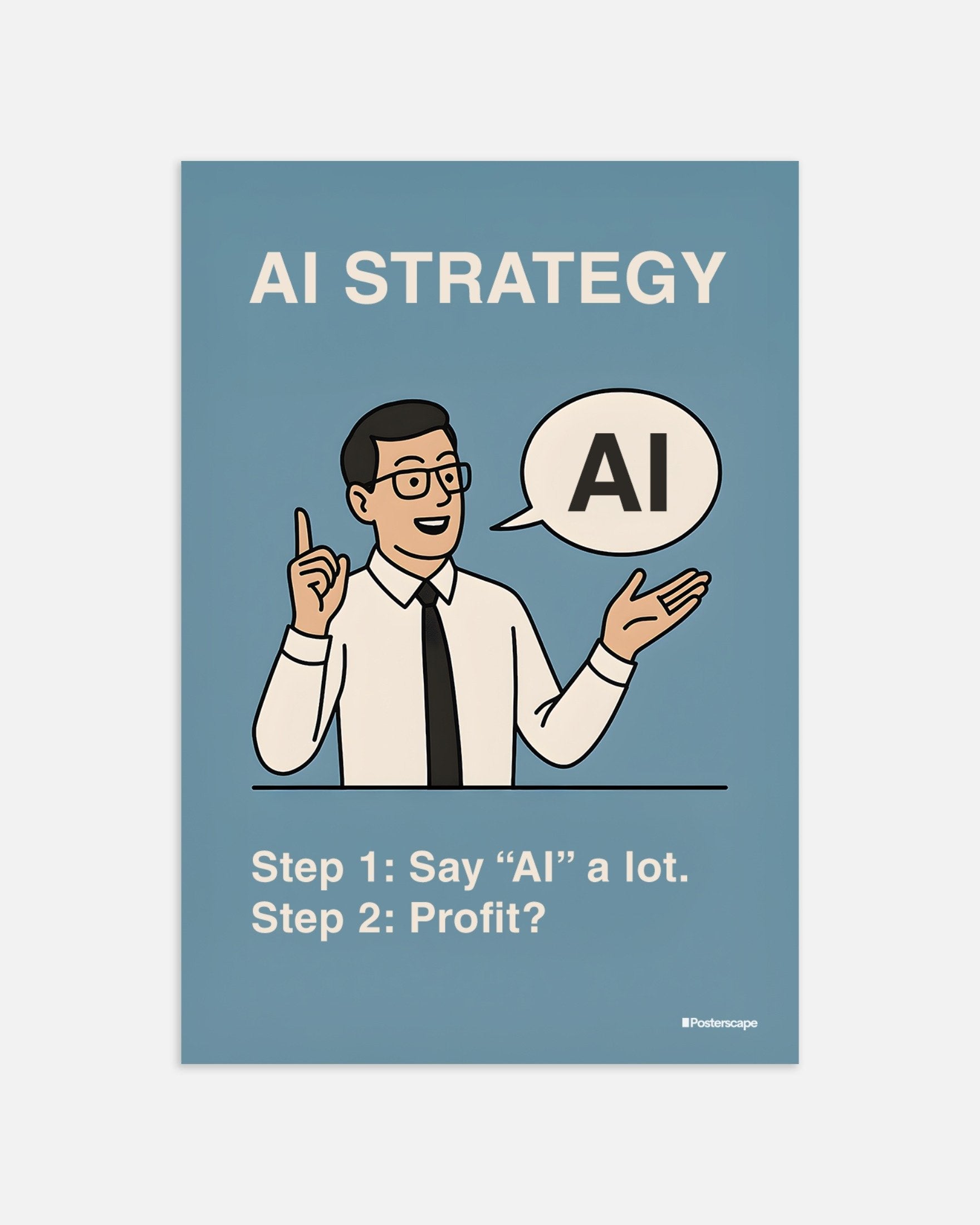 Poster of AI - Demotivational Poster, thumbnail