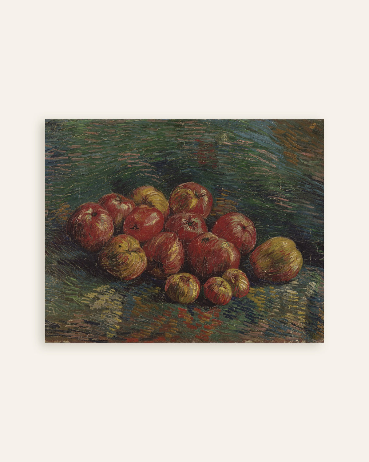 Poster med Äpplen (1887) av Vincent van Gogh, miniatyr