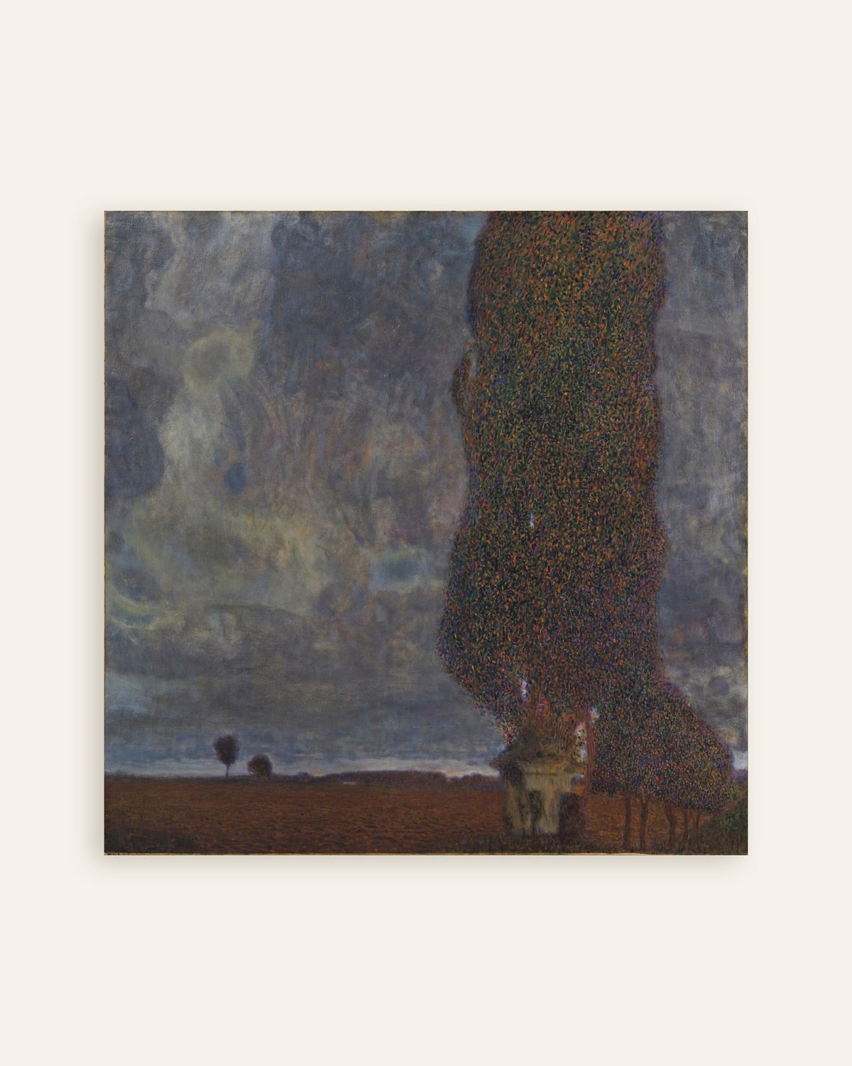 Poster Annalkande oväder (Den stora poppeln II) (1903) av Gustav Klimt, miniatyr