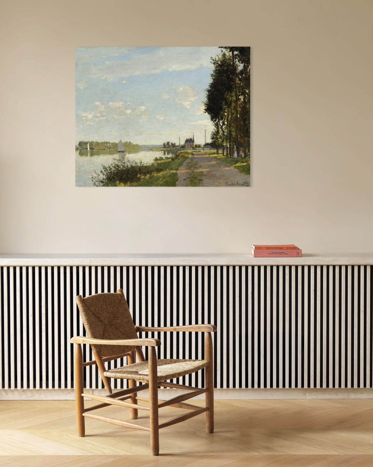 Poster Argenteuil (ca 1872) av Claude Monet