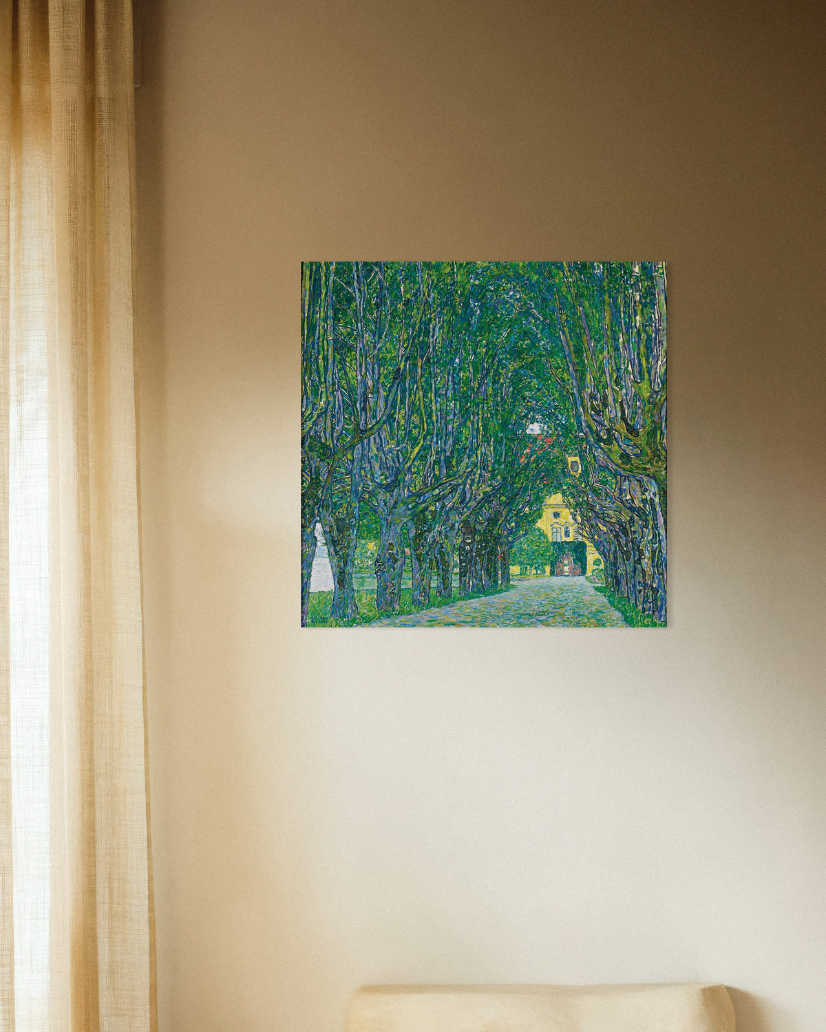 Poster Allé till Schloss Kammer (1912) av Gustav Klimt