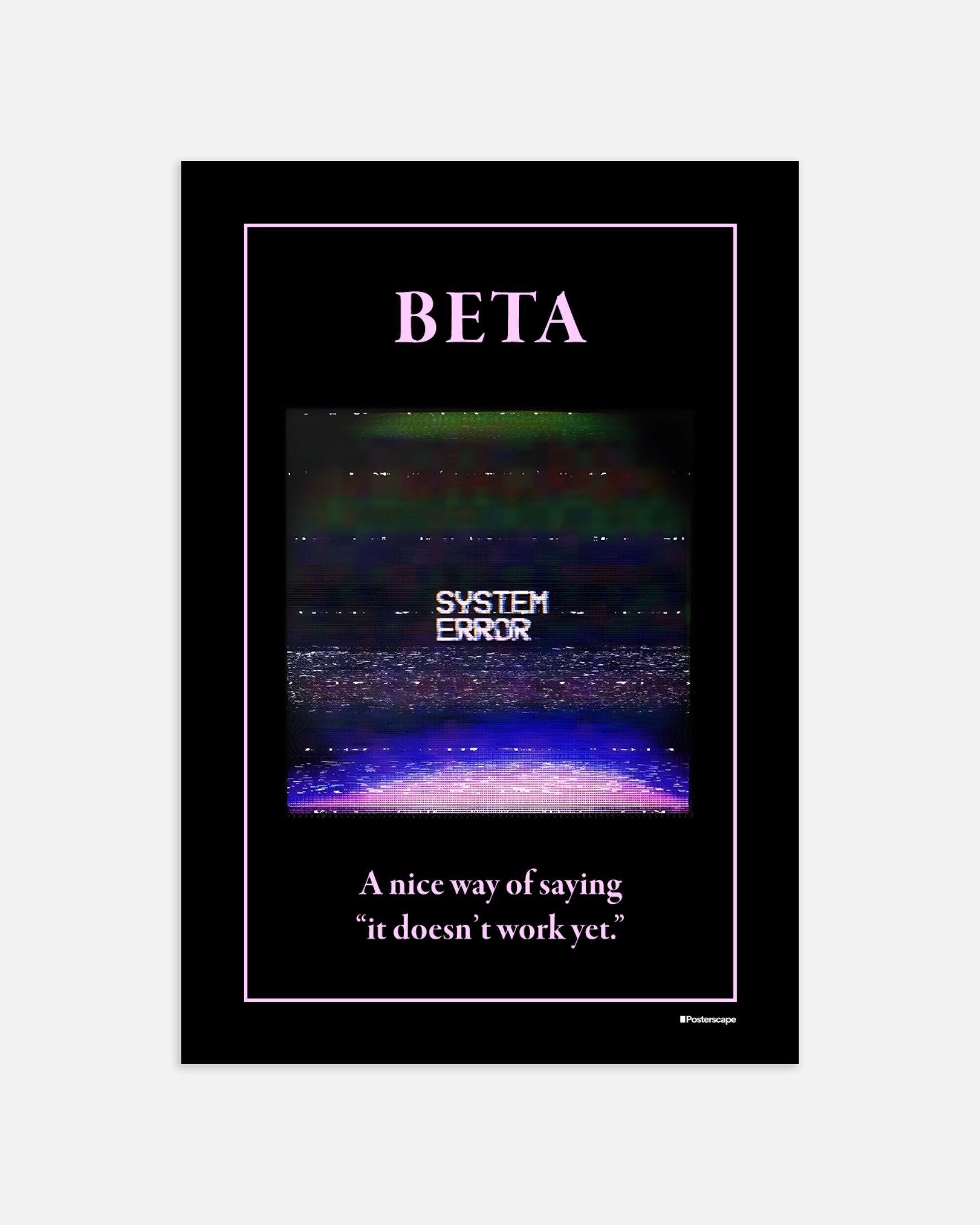 Poster of Beta - Demotivational Poster, thumbnail