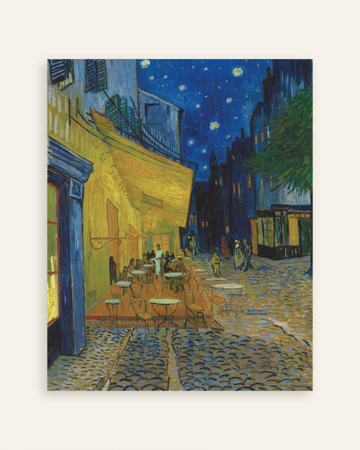 Poster med Kaféterrass på natten (1888) av Vincent van Gogh, miniatyrbild