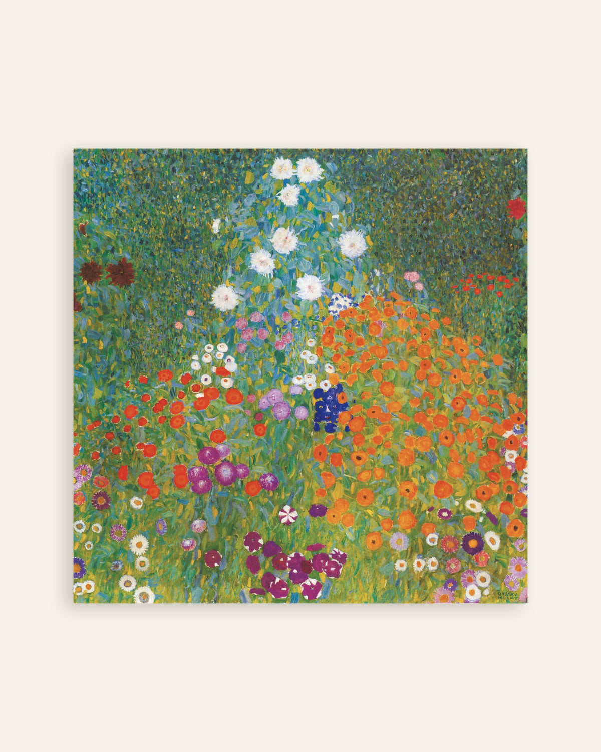 Poster Bondeträdgård (1905–1907) av Gustav Klimt, miniatyr