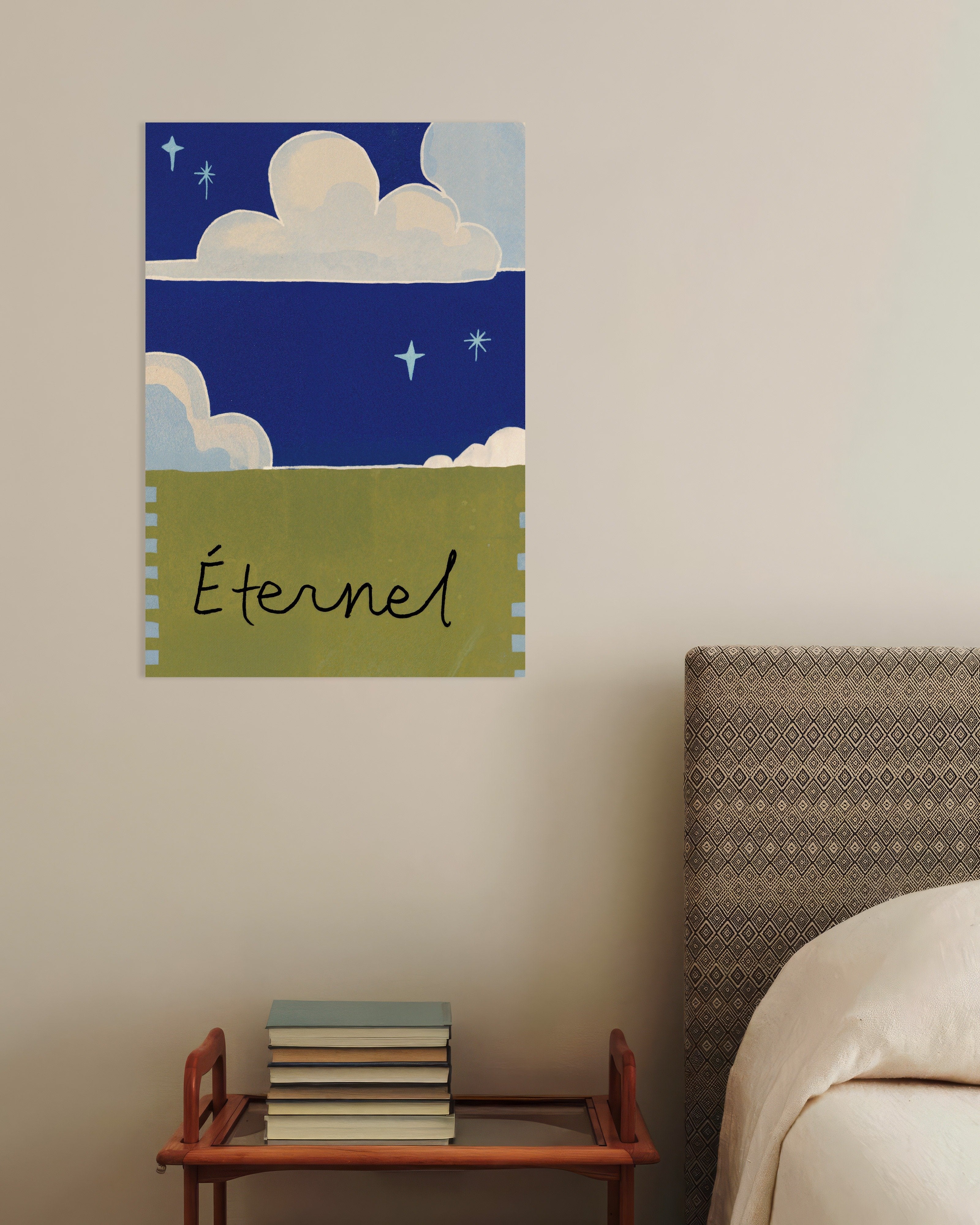 Poster of Éternel - Clouds & Stars Poster